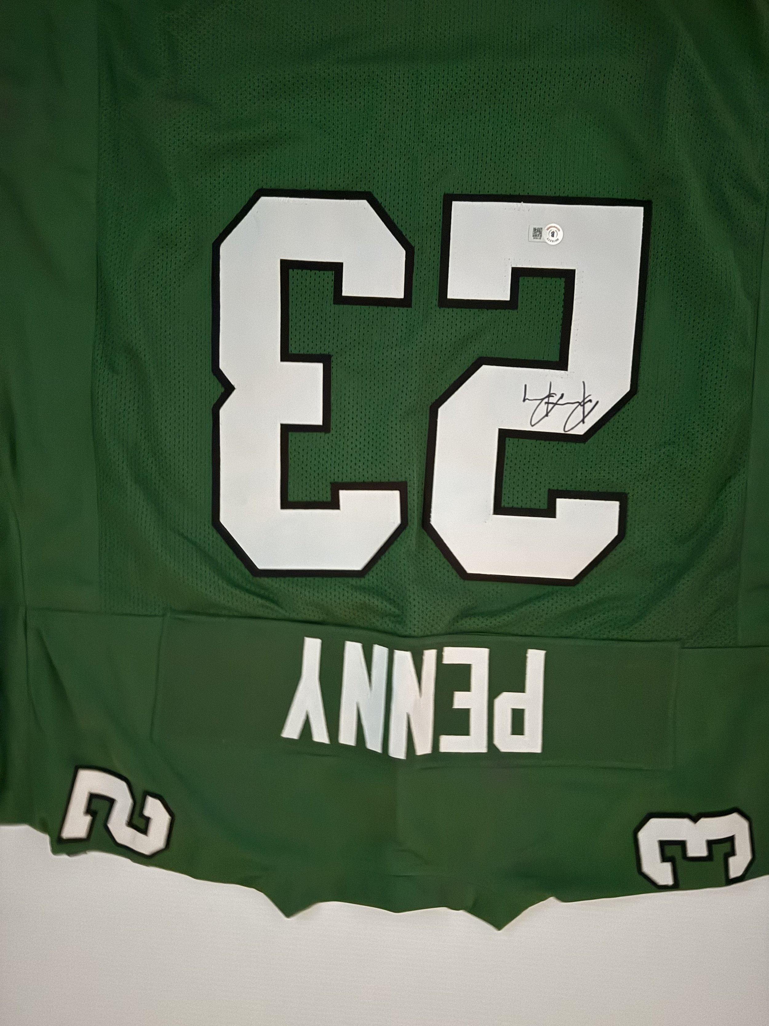 RASHAD PENNY JERSEY AUTO