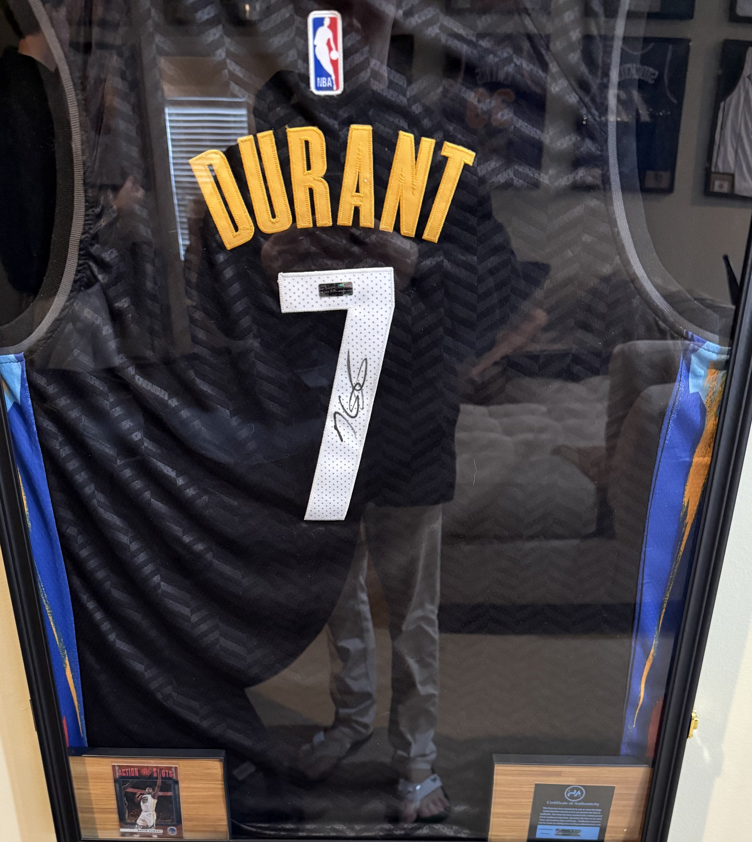 KEVIN DURANT JERSEY AUTO