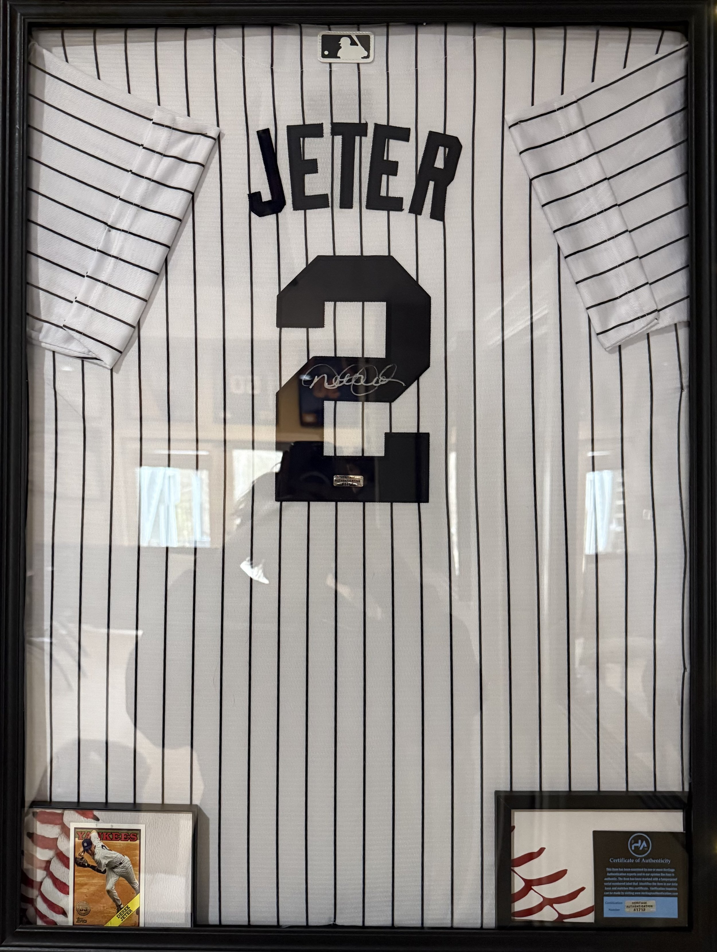 DERECK JETER JERSEY AUTO