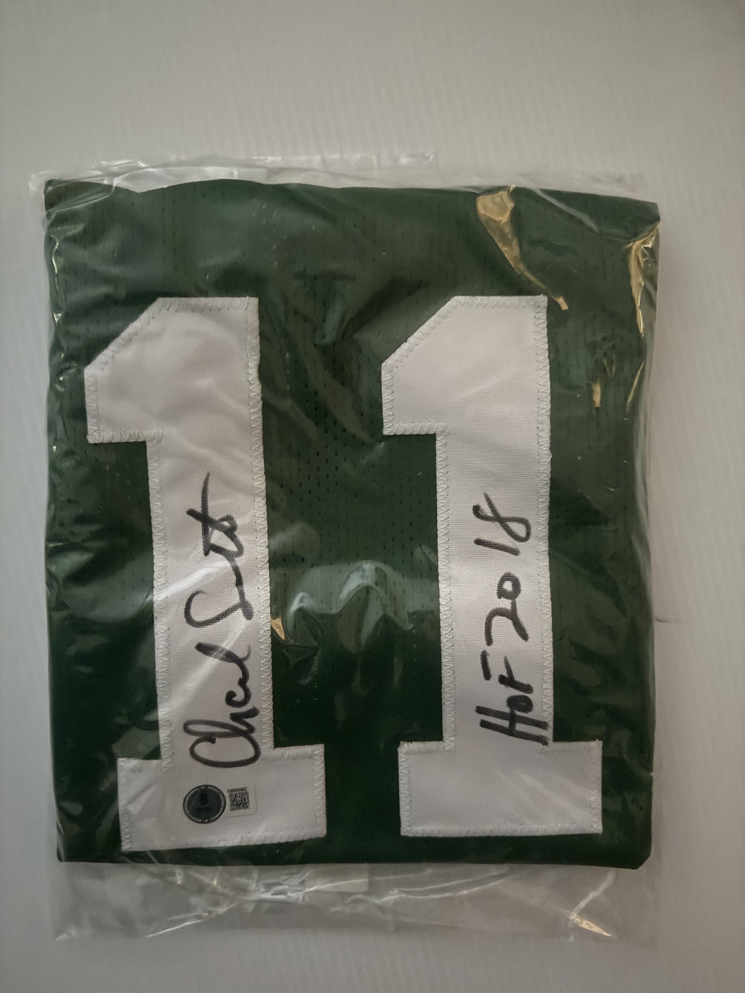 CHARLIE SCOTT JERSEY AUTO