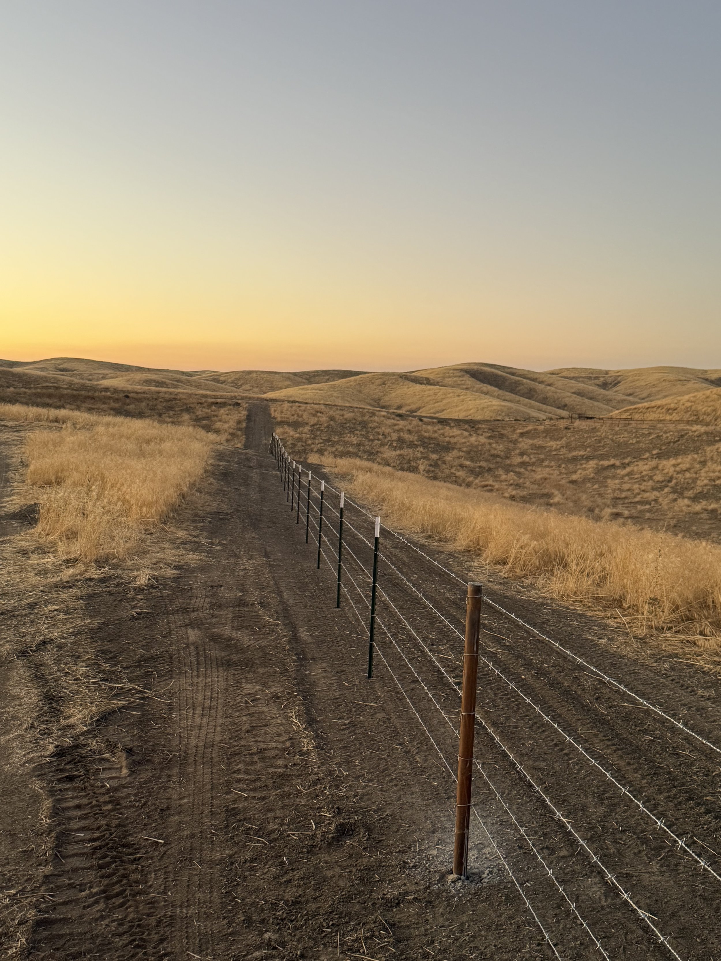 Barbed wire Bakersfield fence