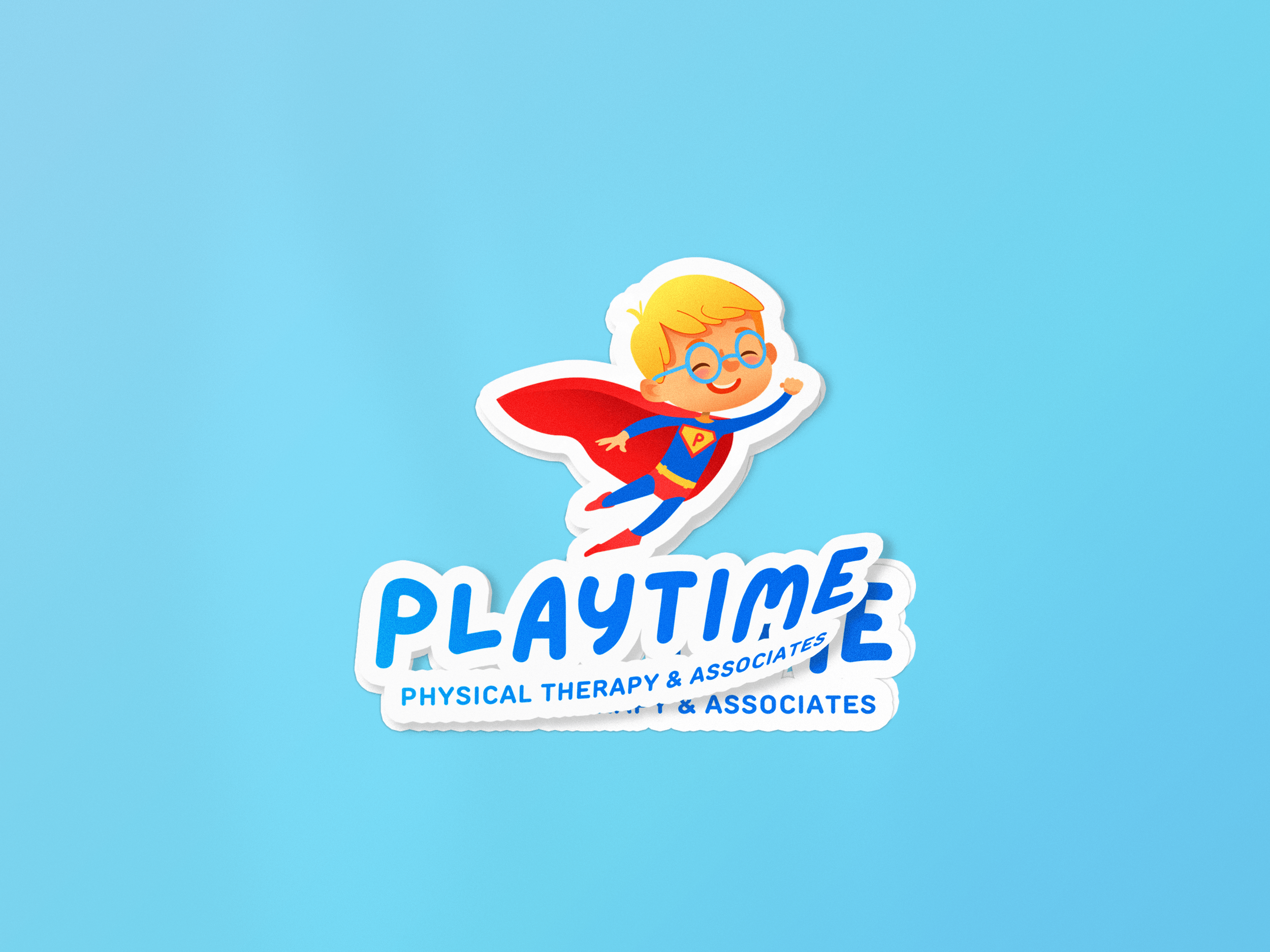 Playtime Logo Stickers