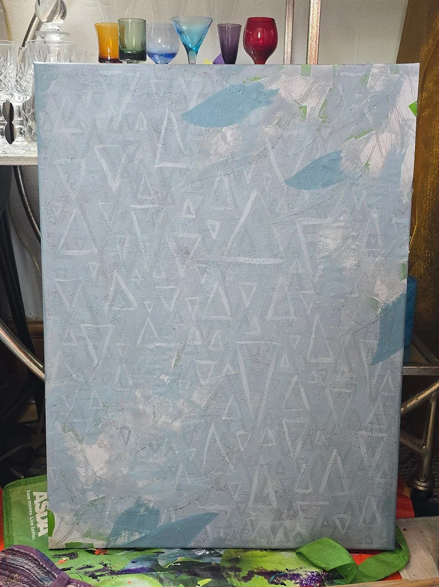 Nature's Window painting progress