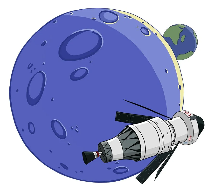 2026 - Artemis II flew by the dark side of the moon