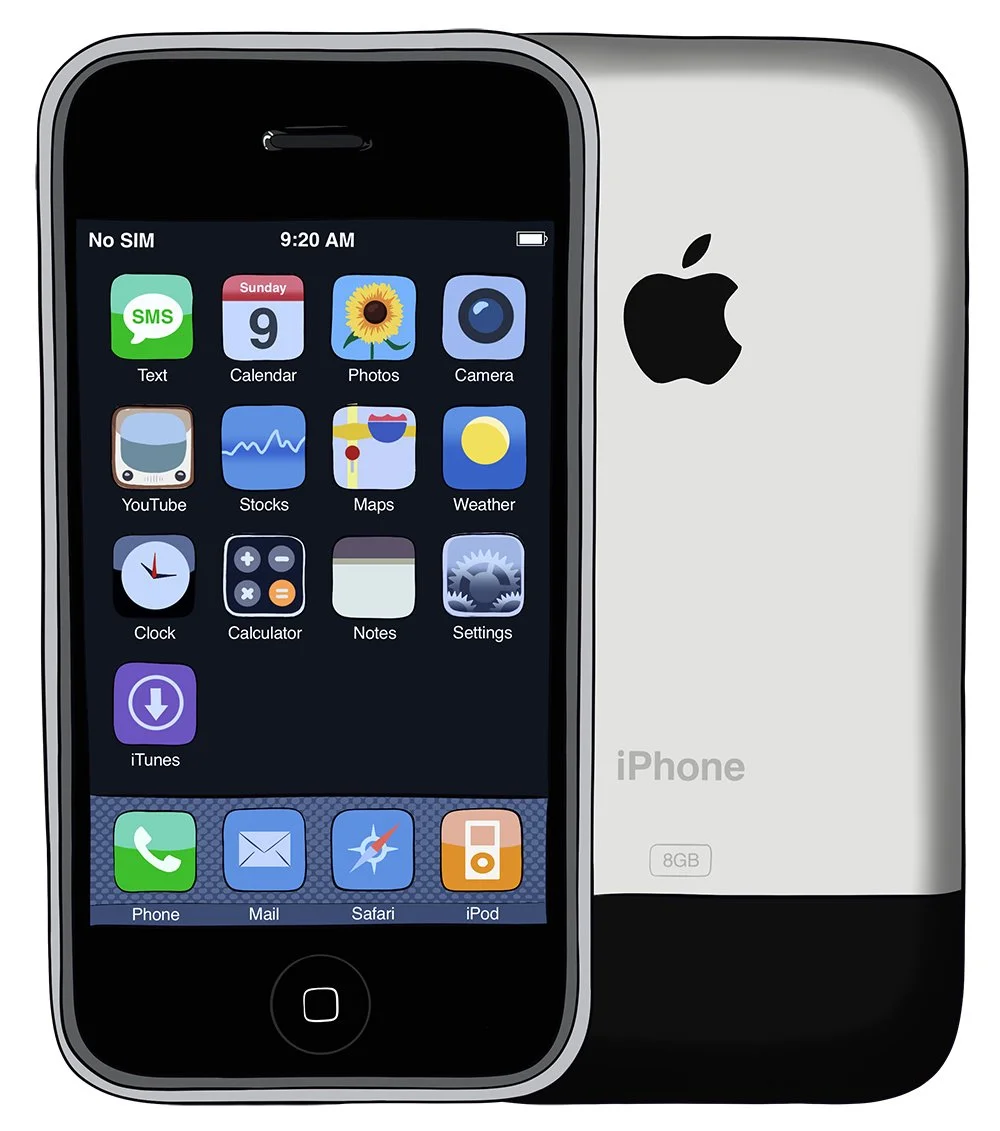 2007 - Apple iPhone launched