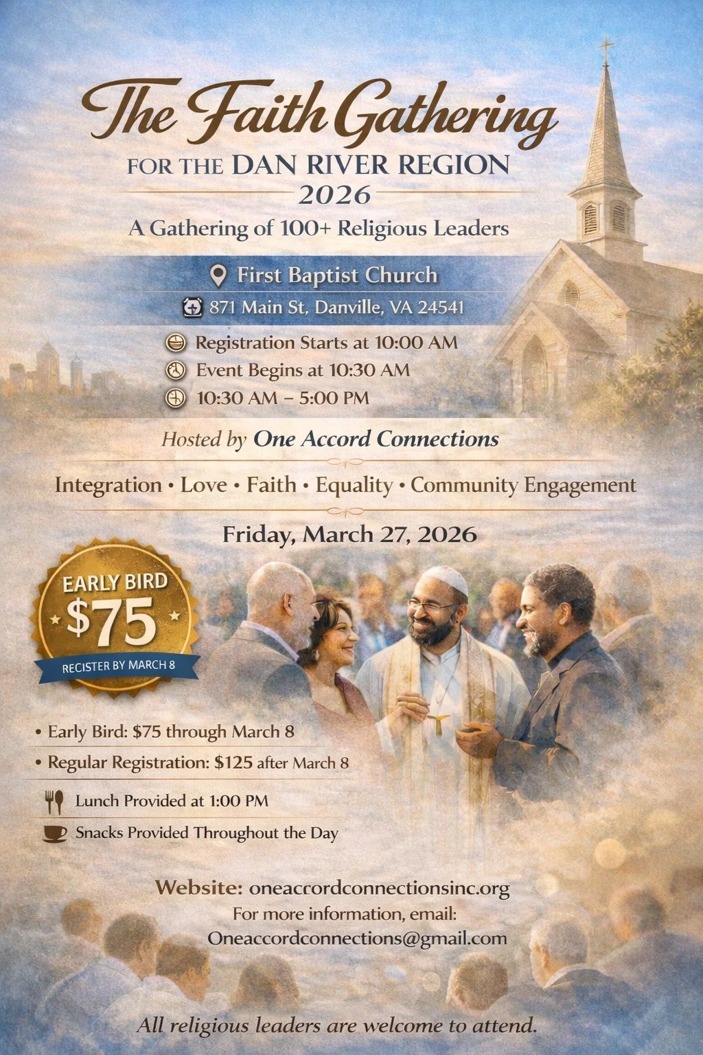 Faith Gathering for the Dan River Region