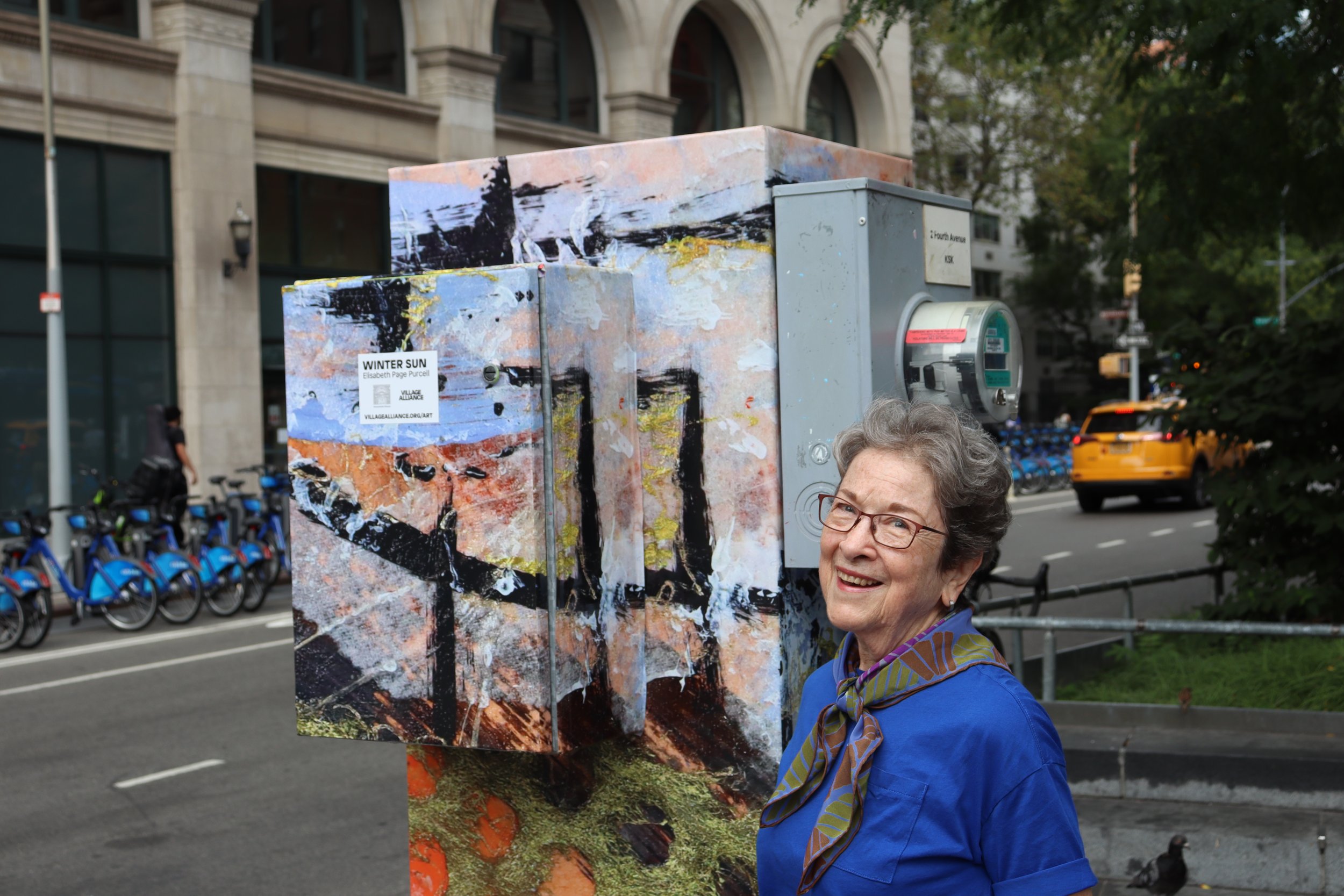 Artwork by Older Adults Showcased on Astor Place