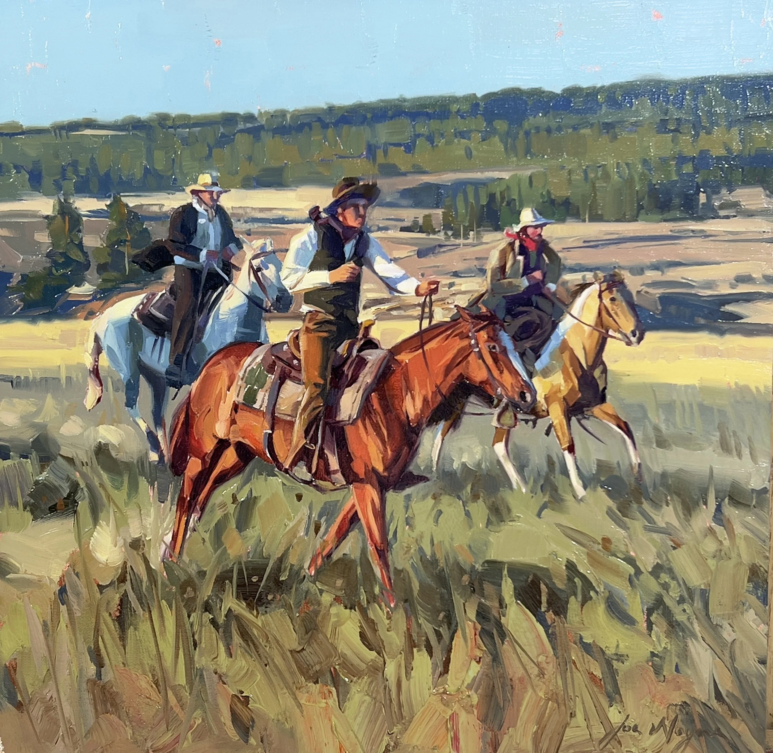 "Nothing But Country"
12x12, oil
$1600