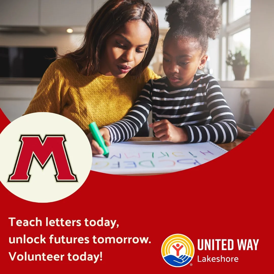From ABCs to endless possibilities &mdash; that&rsquo;s the journey you&rsquo;ll be part of at Bunker Elementary. Be a literacy tutor and help Muskegon&rsquo;s Big Reds succeed.
➡ Sign up today: https://www.unitedwaylakeshore.org/ECLP