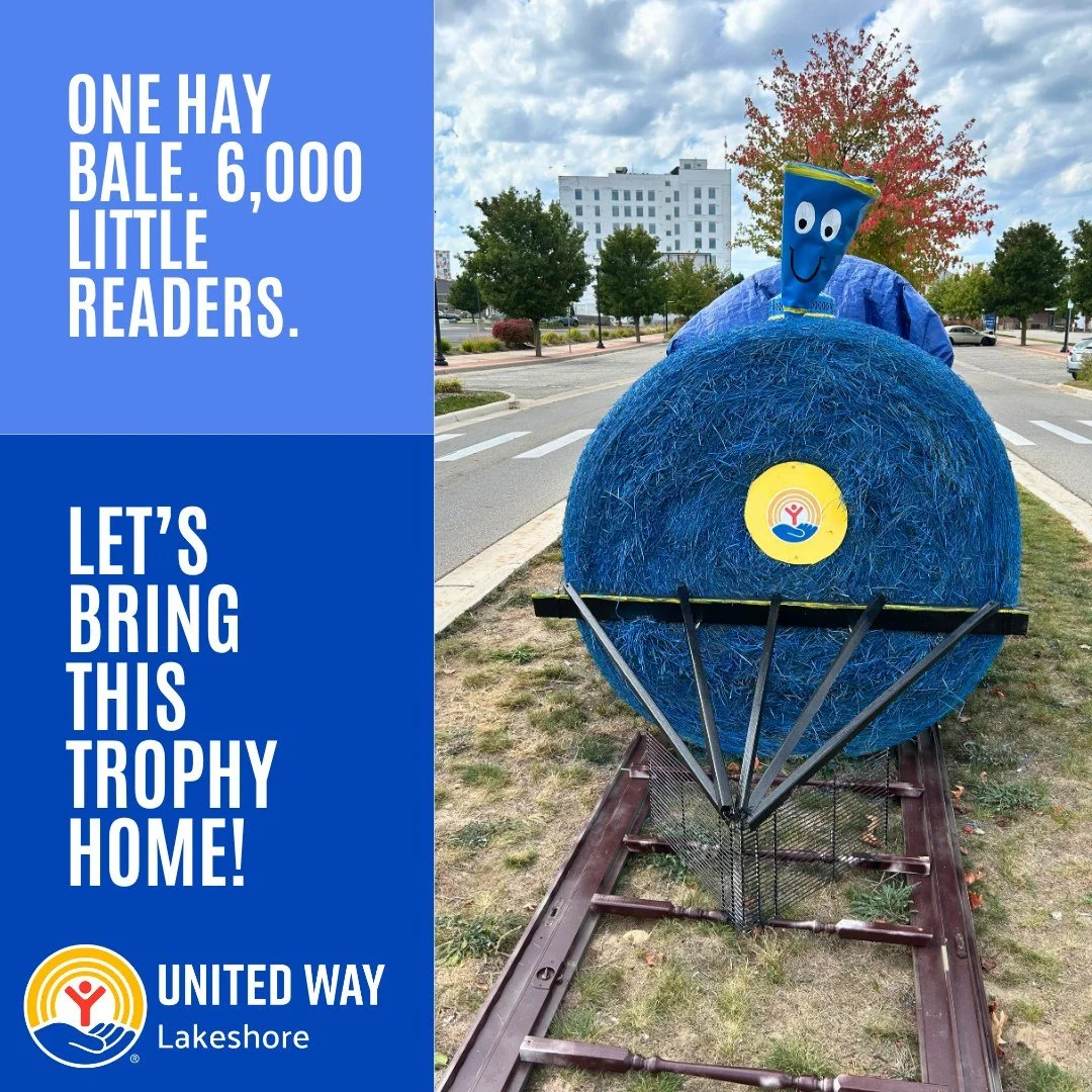 Big dreams. Little engine. A whole lot of community ❤️ Our hay bale is rolling into the City of Muskegon Hay Bale Decorating Contest — and we need YOUR vote! 🚂✨ mkgcity.com/haybales
📖 It’s inspired by The Little Engine That Could, the