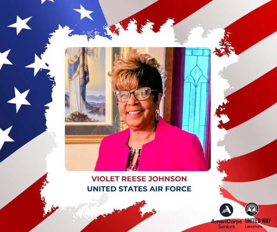 Honoring Violet Reese-Johnson | United States Air Force

Meet Violet Reese-Johnson, USAF &rsquo;69&mdash;an AmeriCorps Seniors volunteer and a history-maker. While stationed in Germany, Violet was chosen to represent Women in the Air Force at the fir
