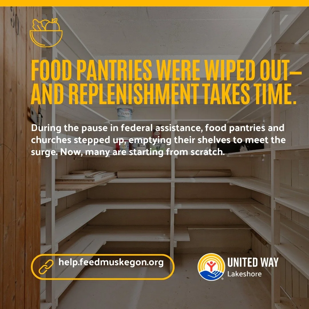 The shutdown is over&mdash;but hunger isn&rsquo;t.
SNAP benefits restarting doesn&rsquo;t refill empty shelves or undo weeks of strain on families. Our pantries were wiped supporting the surge, and the ripple effect is still hitting our community.
➡️
