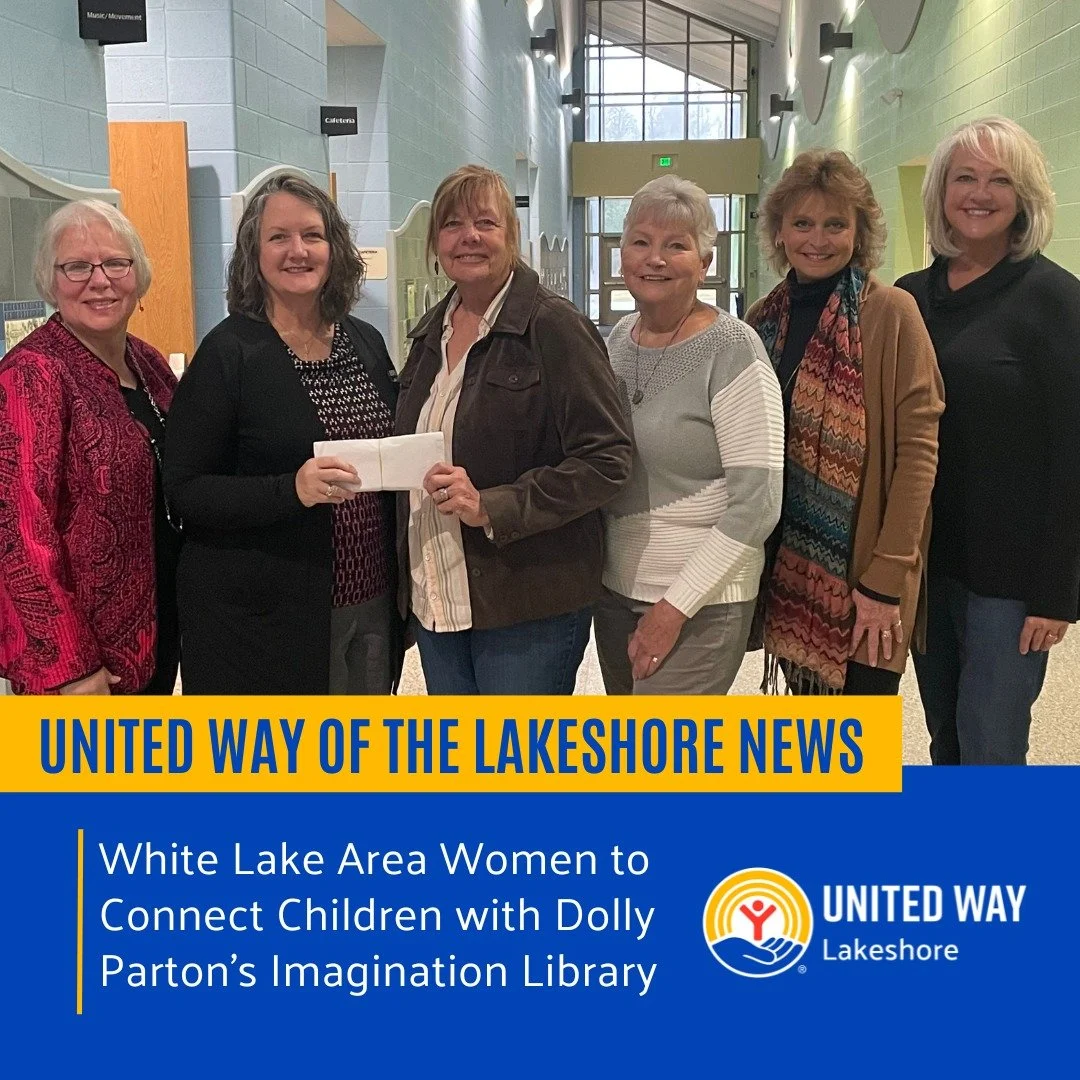 A huge shoutout to the White Lake Area Women (WLAW)! 💙 Their incredible $11,900 gift is helping children across the White Lake area access free, high-quality books every month through Dolly Parton&rsquo;s Imagination Library. 📚✨

Want to read more?