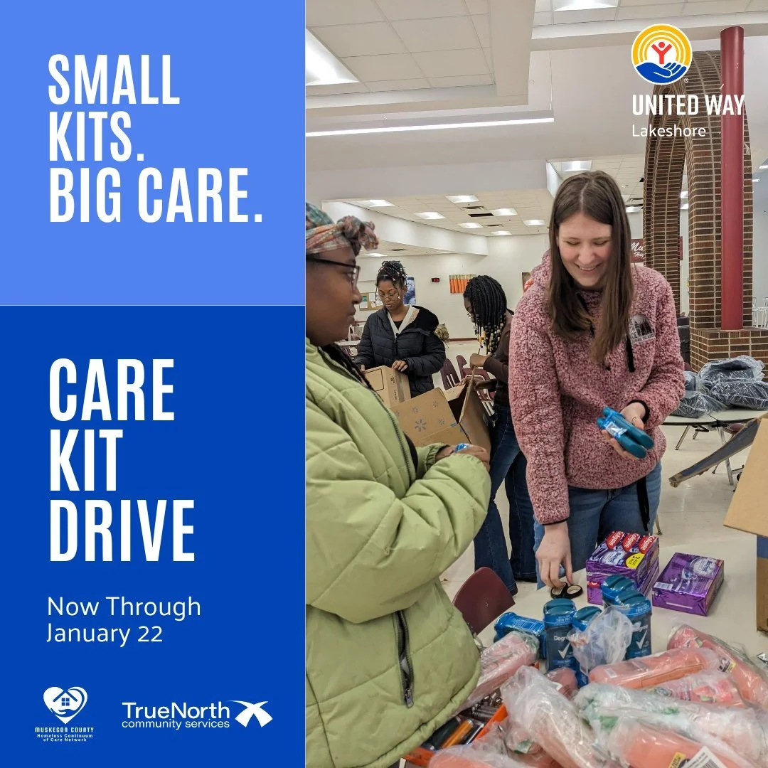 A warm pair of socks. A hygiene kit. A moment of dignity.
Our Care Kit Drive helps ensure neighbors experiencing homelessness have essential items during the coldest months of the year.

You can help by donating items, giving financially, or finding 