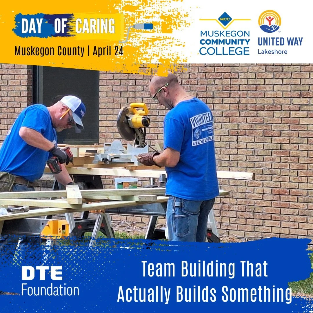 Looking for a team-building experience that goes beyond the conference room? Join us on Friday, April 24 for Day of Caring 2026.

Your team will:
✔ Serve together
✔ Problem-solve together
✔ Get a little messy together
✔ Leave knowing you made a visib
