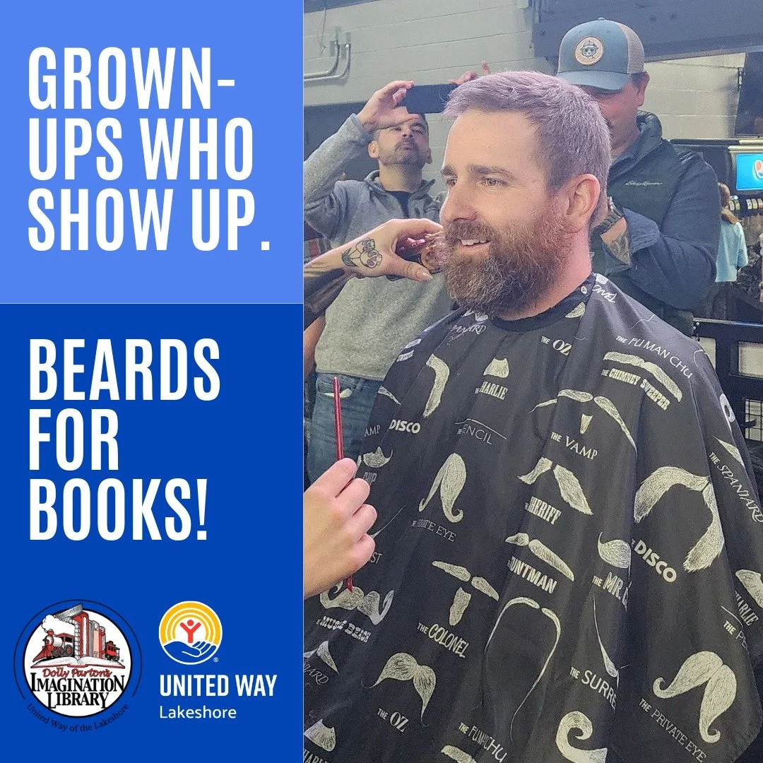 Dolly Parents &mdash; this one&rsquo;s for you. You know the excitement when that book hits the mailbox. 

You&rsquo;ve read it &ldquo;just one more time.&rdquo; You&rsquo;ve seen new words click. 

This March, join Beards for Books and help pay it f