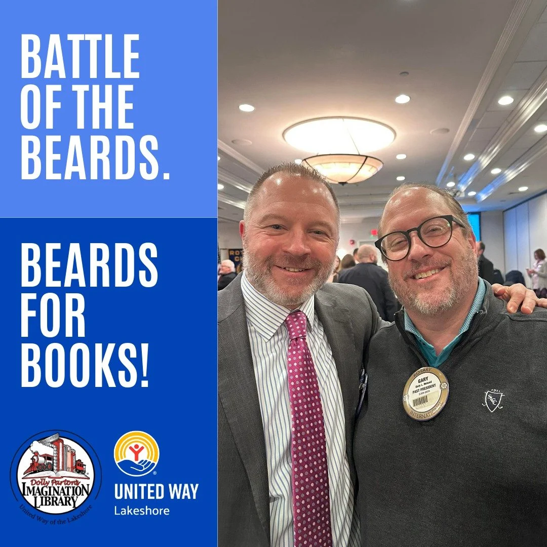 Does your office have beard game? 

🏆 Recruit 3&ndash;5 coworkers. 
Start a department rivalry. 
Let donors vote on beard styles. 
Raffle off the razor. 

Beards for Books is the perfect March morale boost &mdash; and it supports early literacy acro