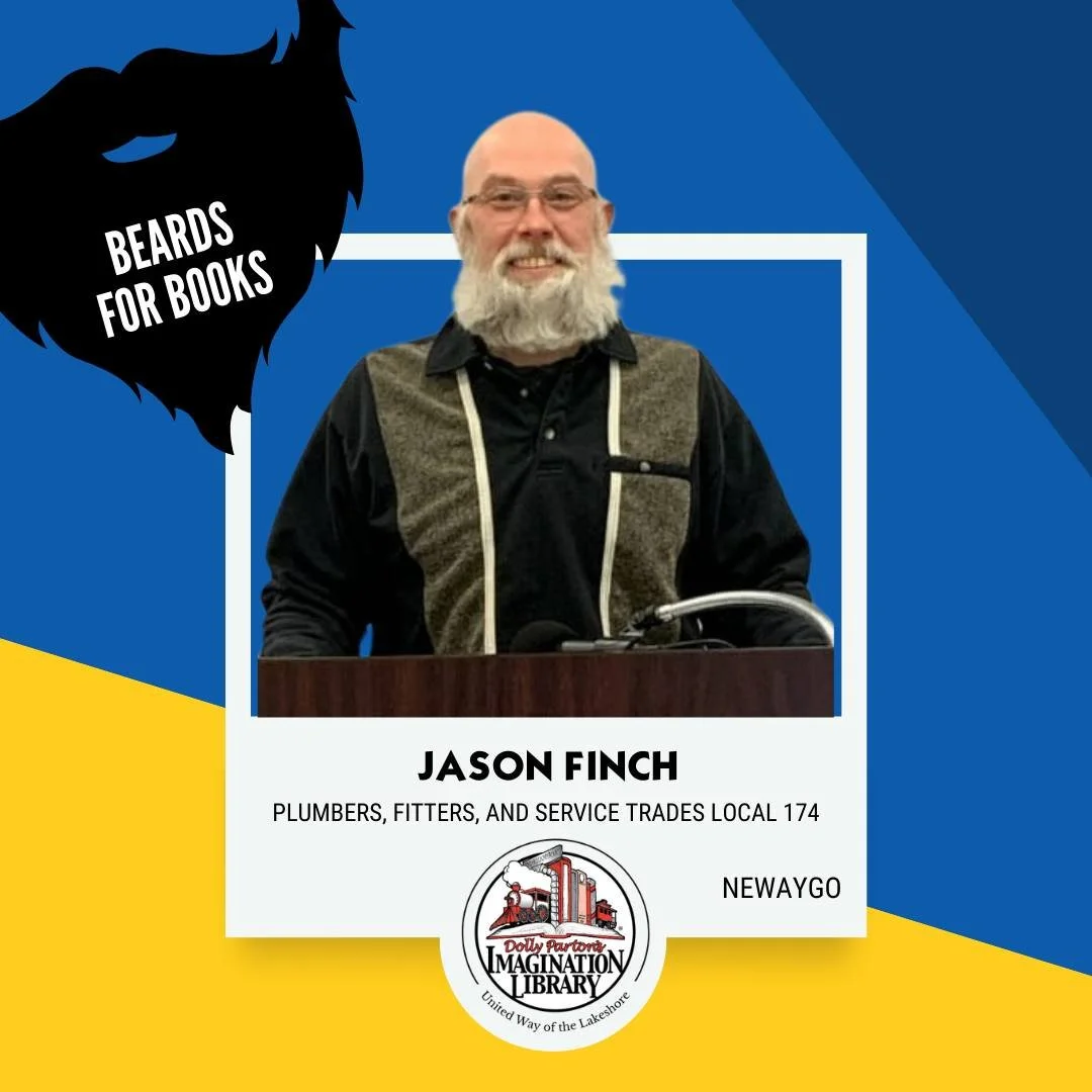 When it comes to Beards for Books, Jason Finch might just take the crown for biggest beard every year.

Jason begins growing his beard each year at the start of maple syrup season, letting it grow all month long before shaving it to support children 
