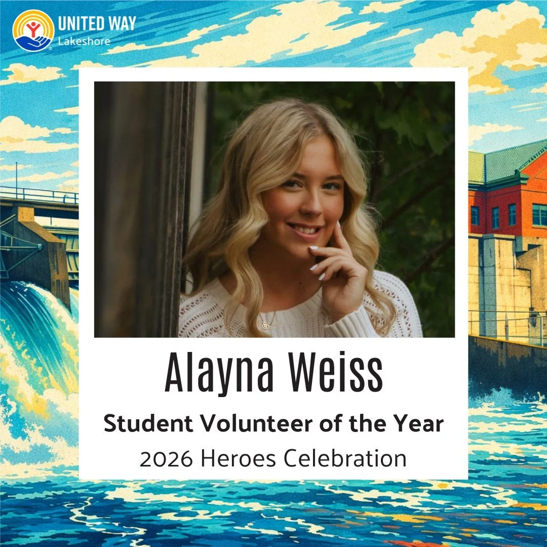 Meet our 2026 Student Volunteer of the Year, Alayna Weiss.
With over 8,000 hours of service through Girl Scouts and leadership roles at Oakridge High School, Alayna has dedicated her time to mentoring others, supporting local families, and strengthen