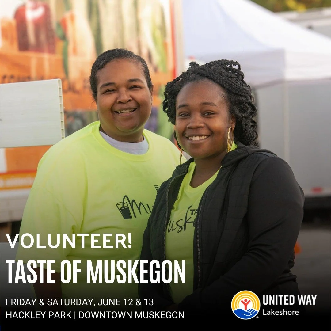🍔🎶 @tasteofmuskegon is almost here!

Volunteers are needed for this year&rsquo;s festival on Friday &amp; Saturday, June 12&ndash;13 in Downtown Muskegon. With a variety of positions available throughout the weekend, it&rsquo;s a fun way to support