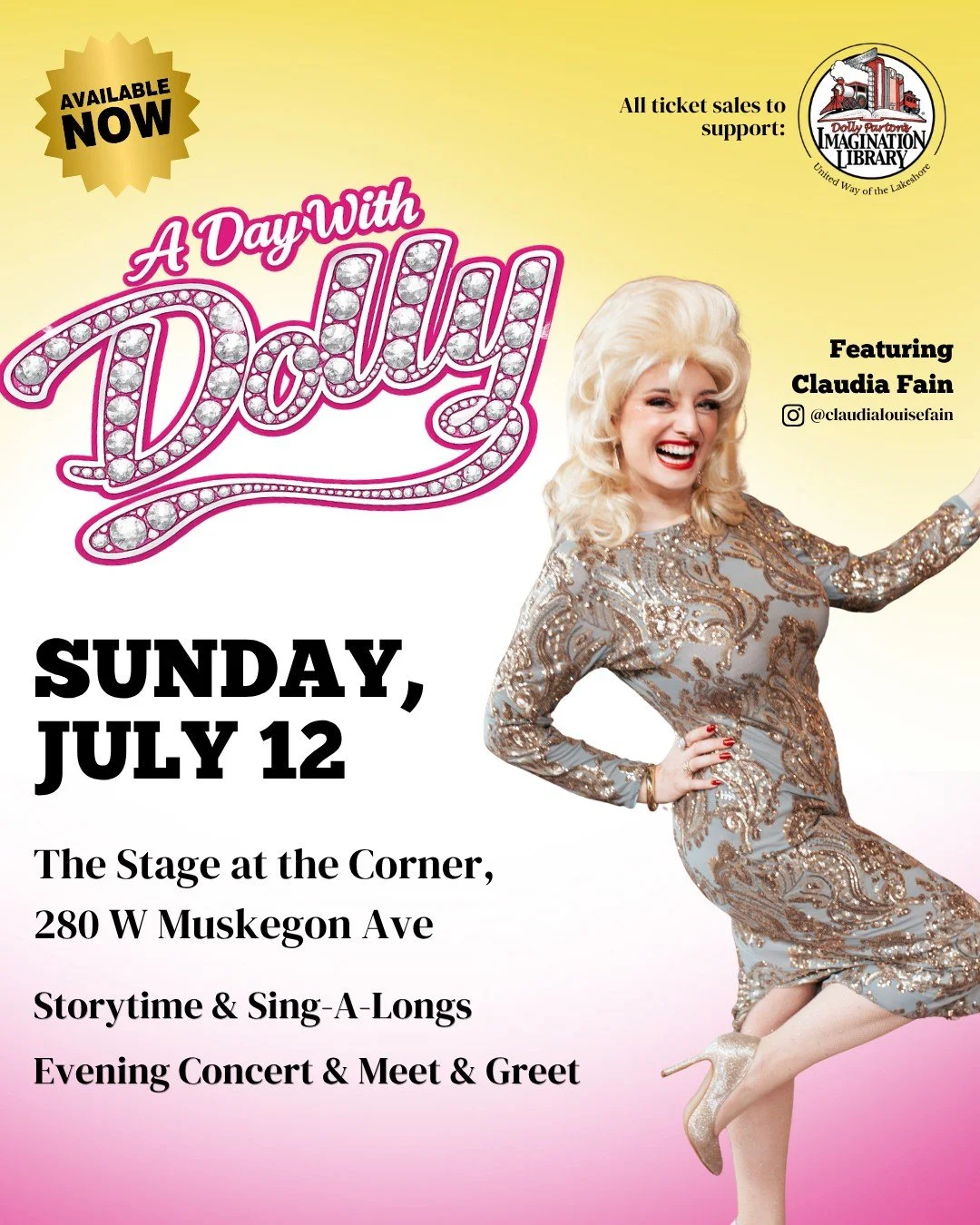 🎀✨ SAVE THE DATE ✨🎀
Something special is coming to Muskegon! Join us July 12 for A Day with Dolly featuring:

📚 Storytime &amp; Sing-Alongs
🦆 Duck Races
🎨 Family Fun at PLAY Muskegon
☕ Happy Hour
🤠 Meet &amp; Greet
🎤 Live Concert

All supporti