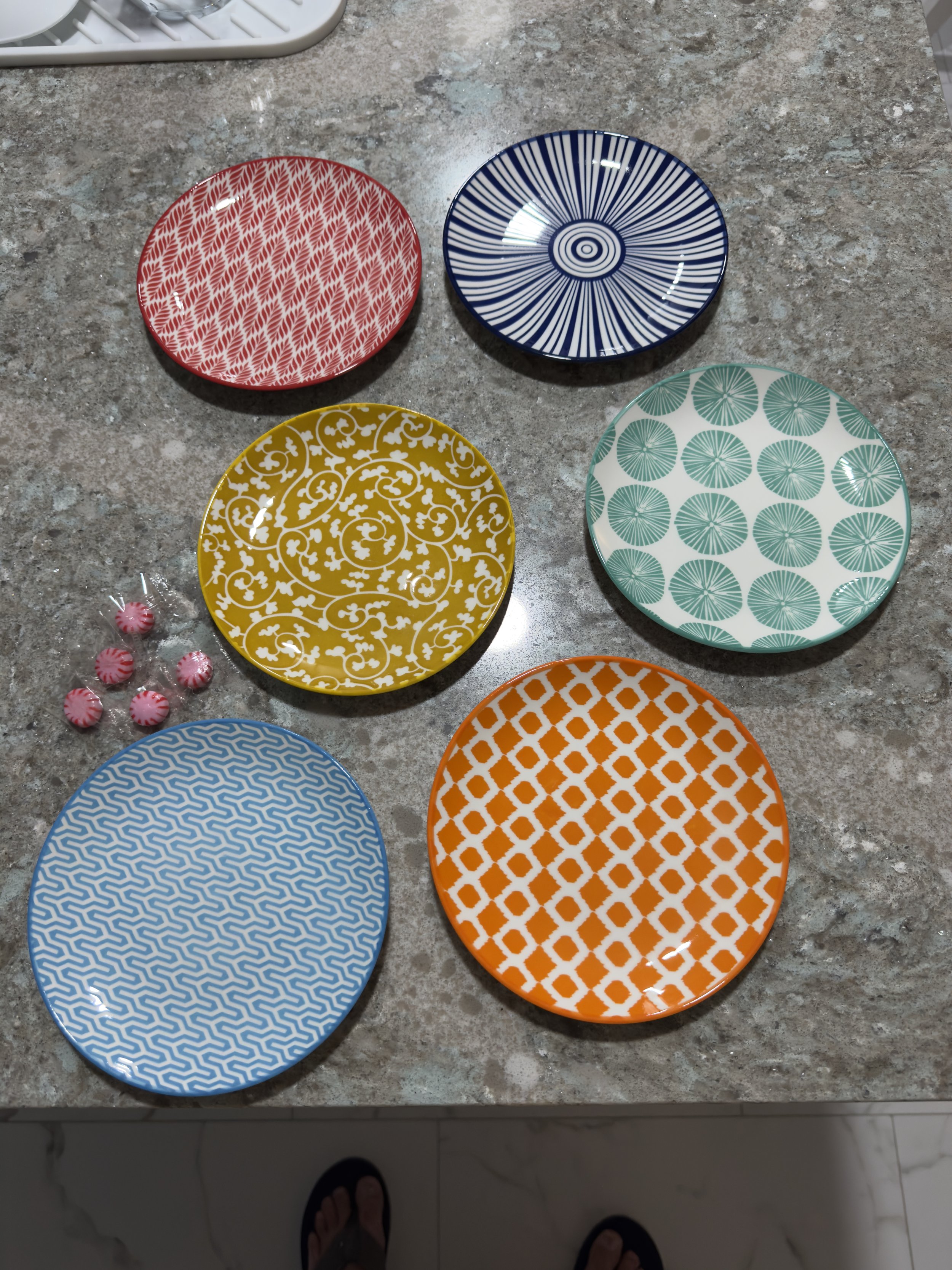 Our new plates: Adorbs...