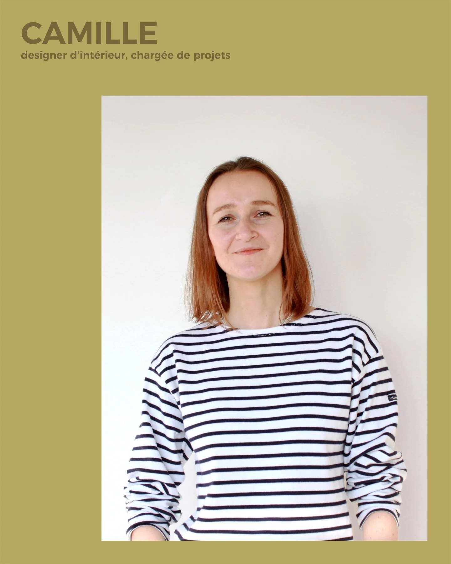 Nous vous pr&eacute;sentons Camille, nouvelle recrue de l&rsquo;&eacute;quipe depuis presque deux mois d&eacute;j&agrave;!
Designer d&rsquo;int&eacute;rieur d&rsquo;exp&eacute;rience, elle se distingue par son professionnalisme, sa douceur et son gra