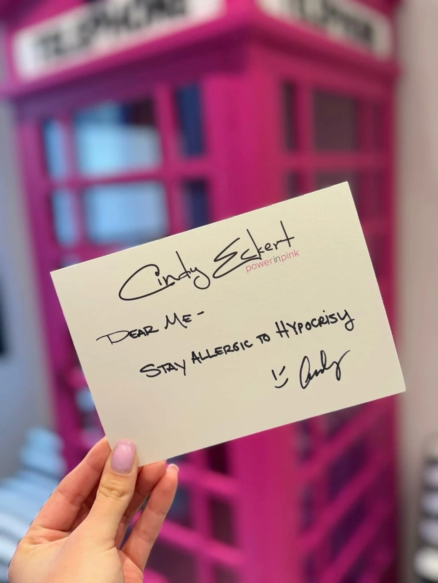 Note to self: stay allergic to hypocrisy. The truth wins when women call things out, hold the line, and refuse the double standards. That&rsquo;s how the world shifts. So proud of &mdash; and thankful for &mdash; every woman doing the same. 💕