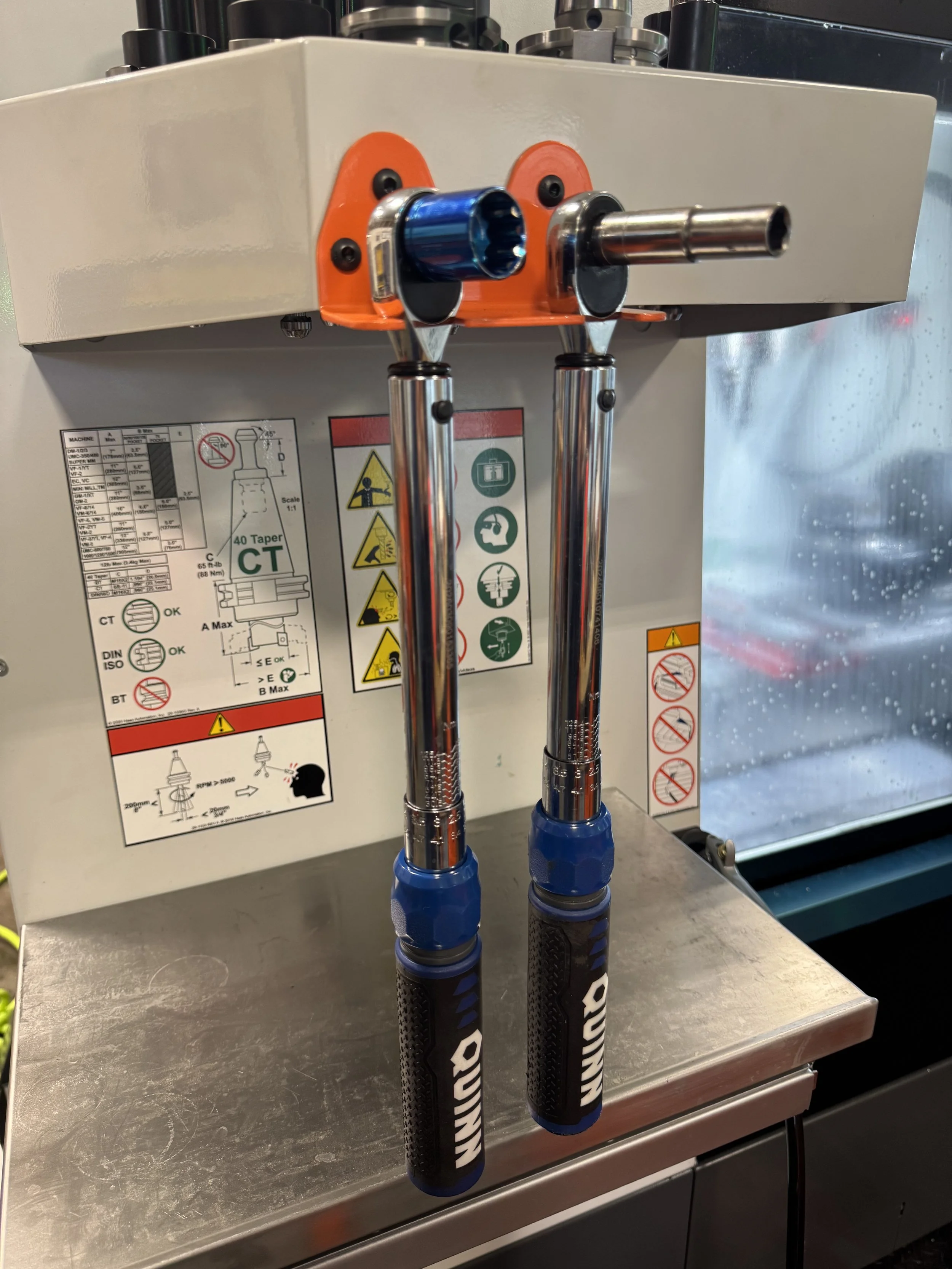 Dual Torque Wrench Holder