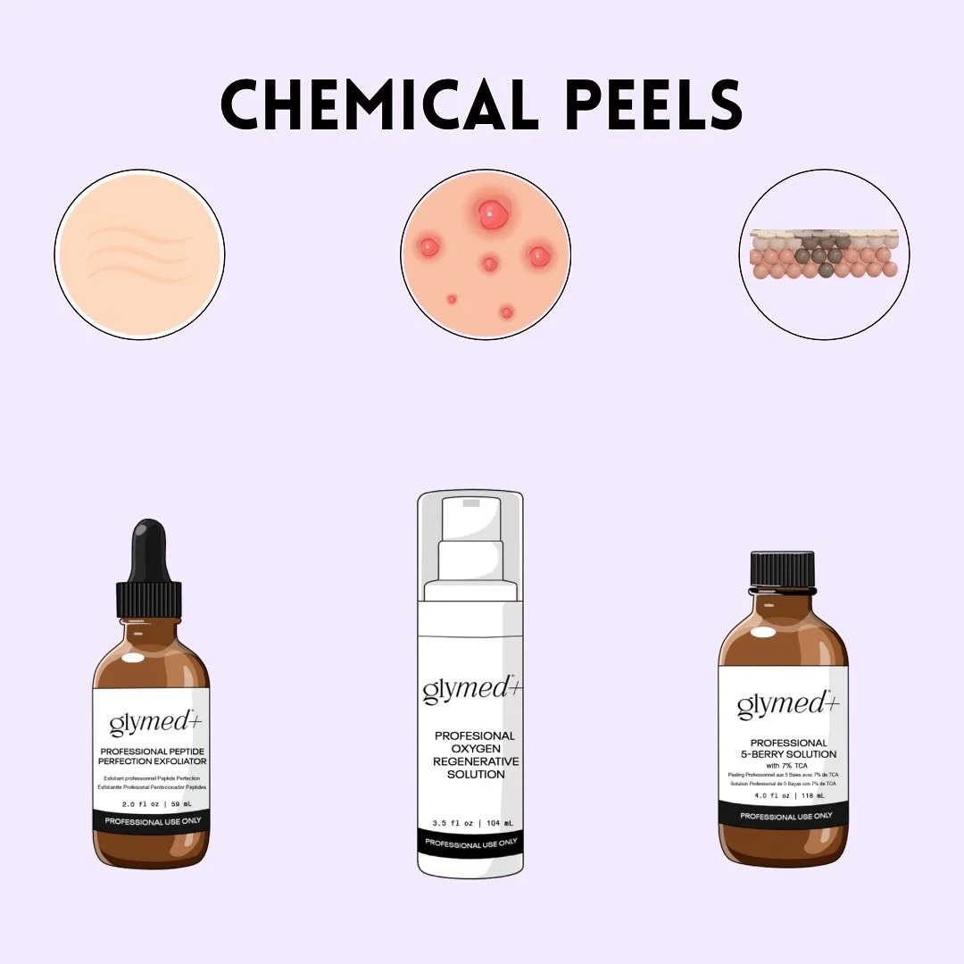 Calling all skincare Junkies 📢

May is the last month at EE for chemical peels before peel season is over! 

Chemical peels is a treatment that involve applying a chemical solution to the skin as a form of exfoliation. There are different acids used