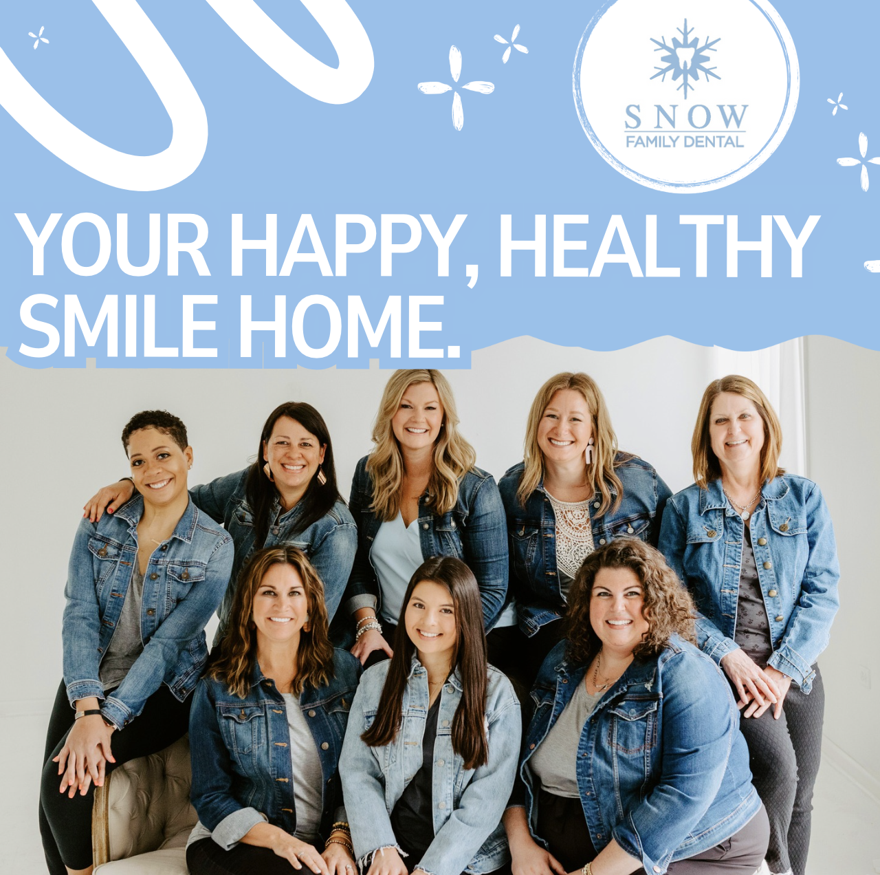 Social Media Graphics: Snow Family Dental