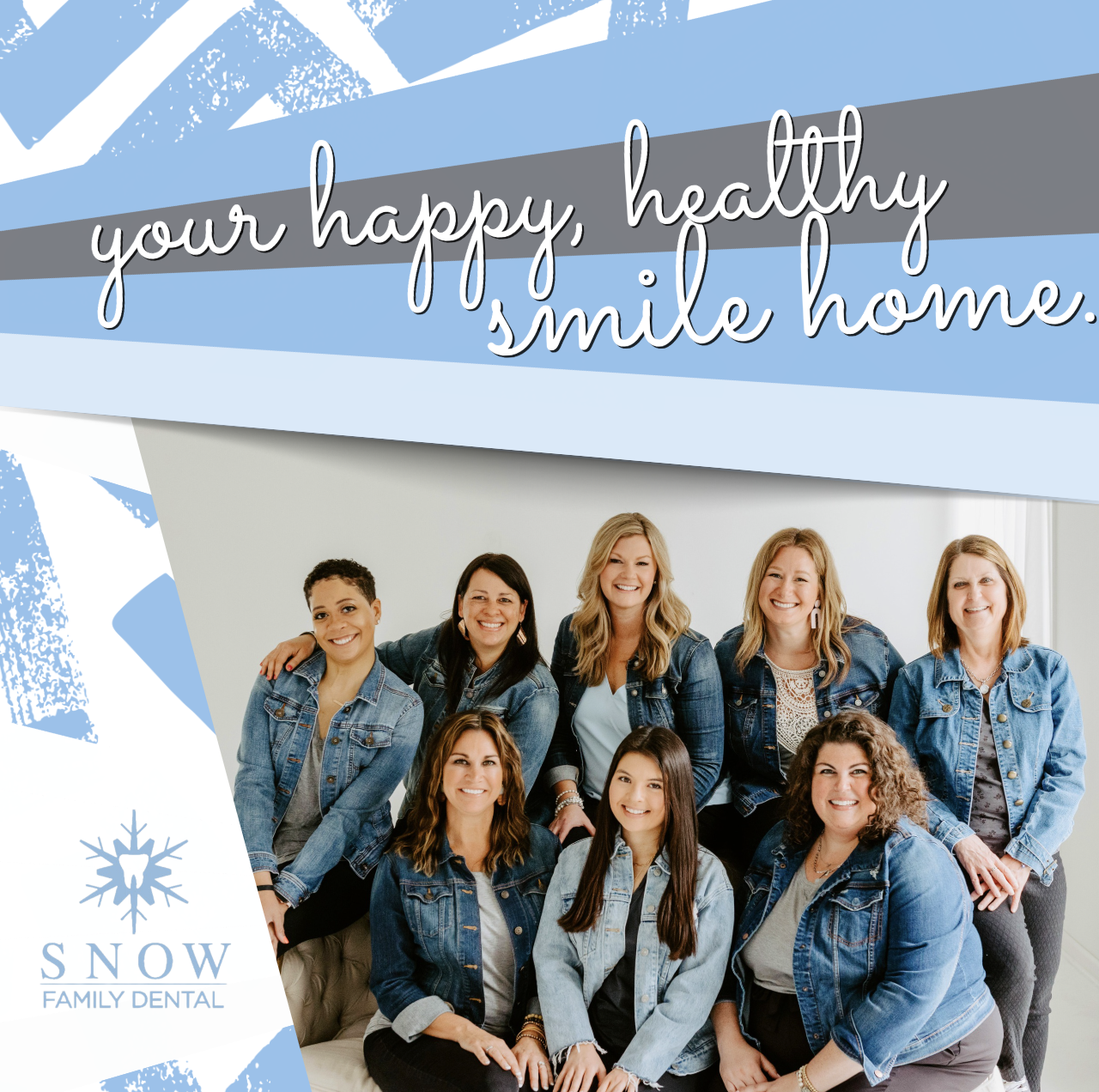 Social Media Graphics: Snow Family Dental
