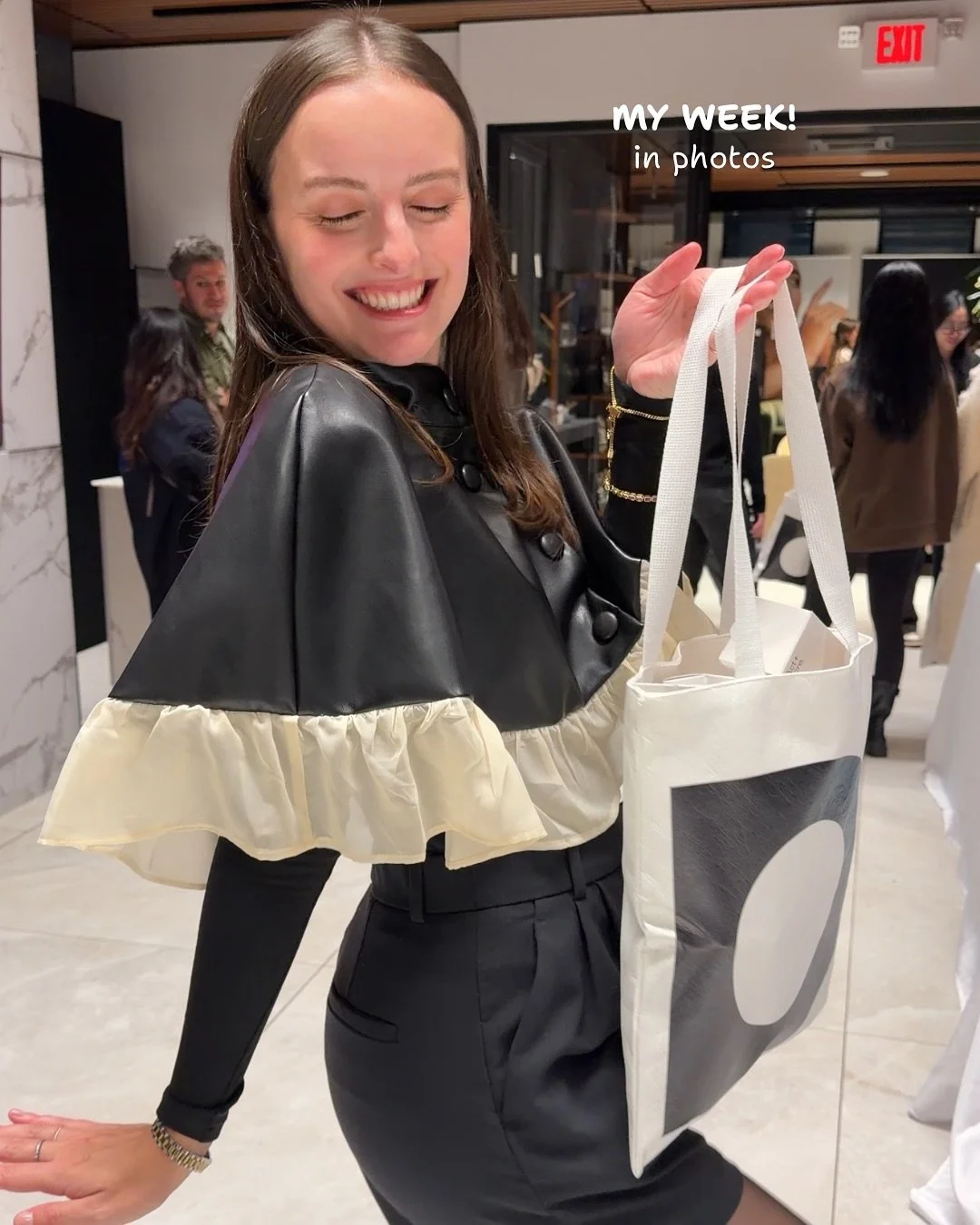 We came, we posted, we conquered! Another week down ✨
&bull;
&bull;
&bull;
&bull;
Social media manager day in the life, nyc creatives, week in my life, beauty event bts, social media content creator, ootd, fall outfit inspiration, frenchie mom, New Y