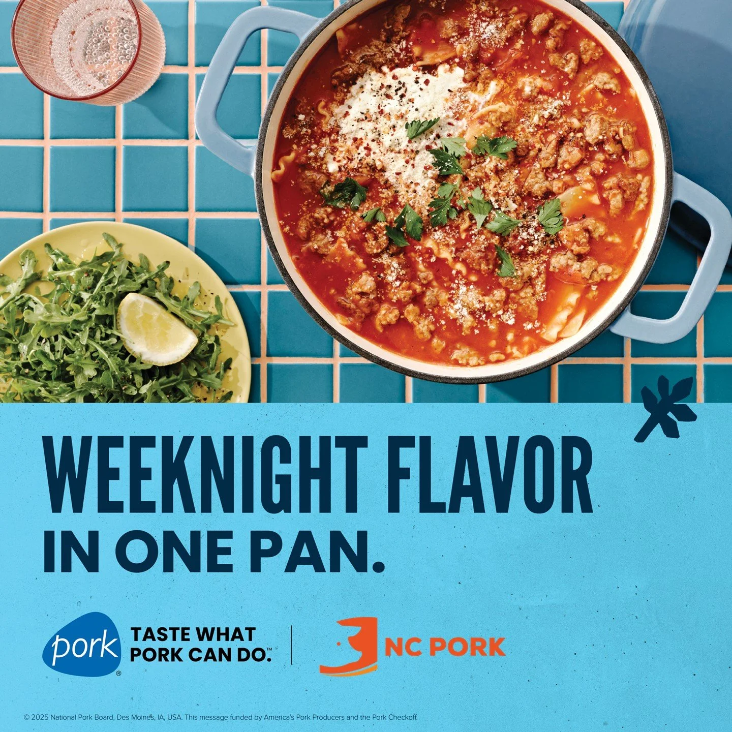 It's almost soup season! 🍲

Check out this new recipe from the National Pork Board.

https://pork.org/recipes/slow-cooker-lasagna-soup-with-italian-sausage/

#newrecipealert #TasteWhatPorkCanDo #NCPork