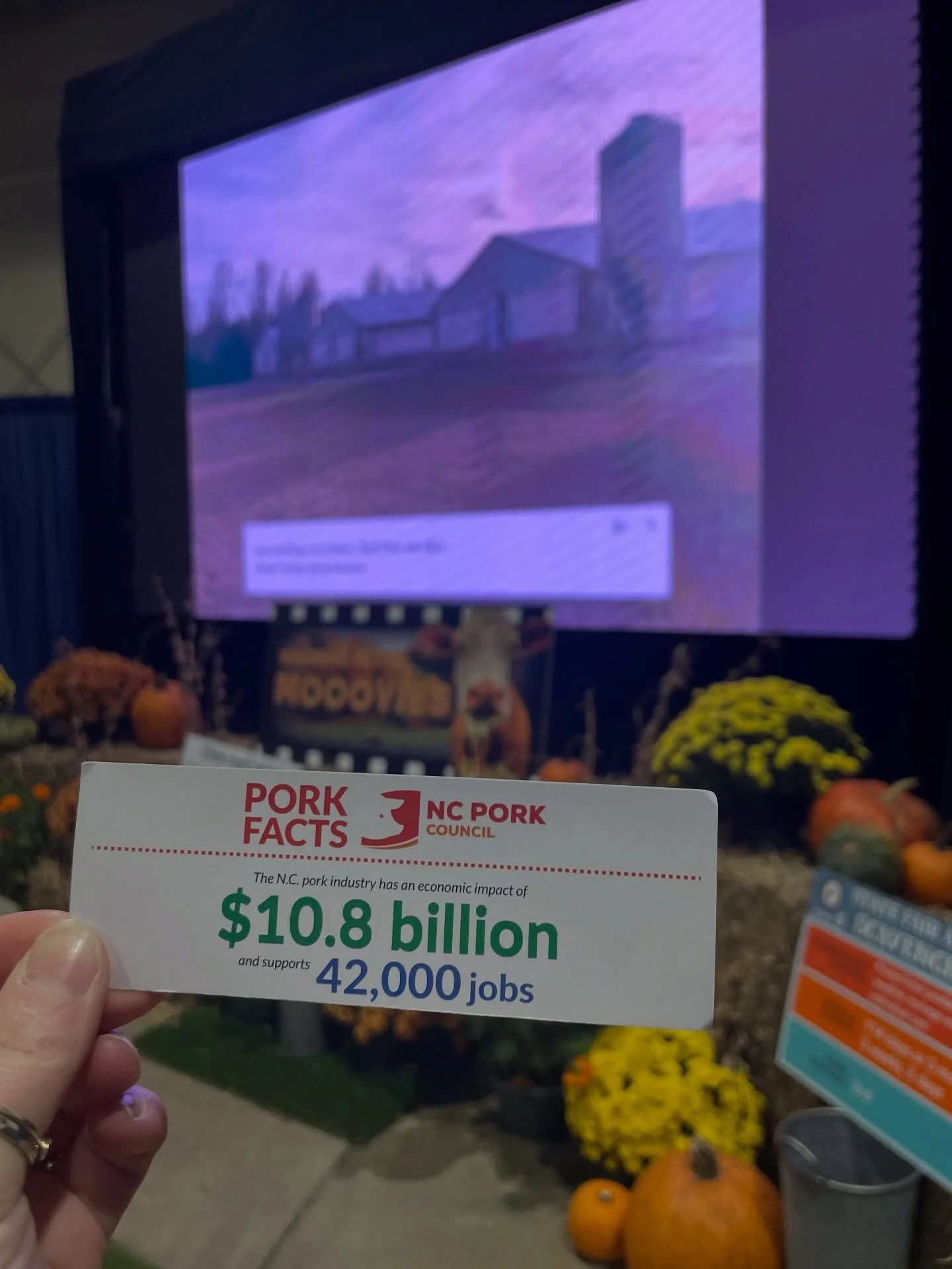 The @ncstatefair started in 1853 to showcase agricultural products and best practices. Majority of the NC population was working in agriculture at the time. That statement has flipped, as only 2% of people work in agriculture now. 👨&zwj;🌾👩&zwj;🌾
