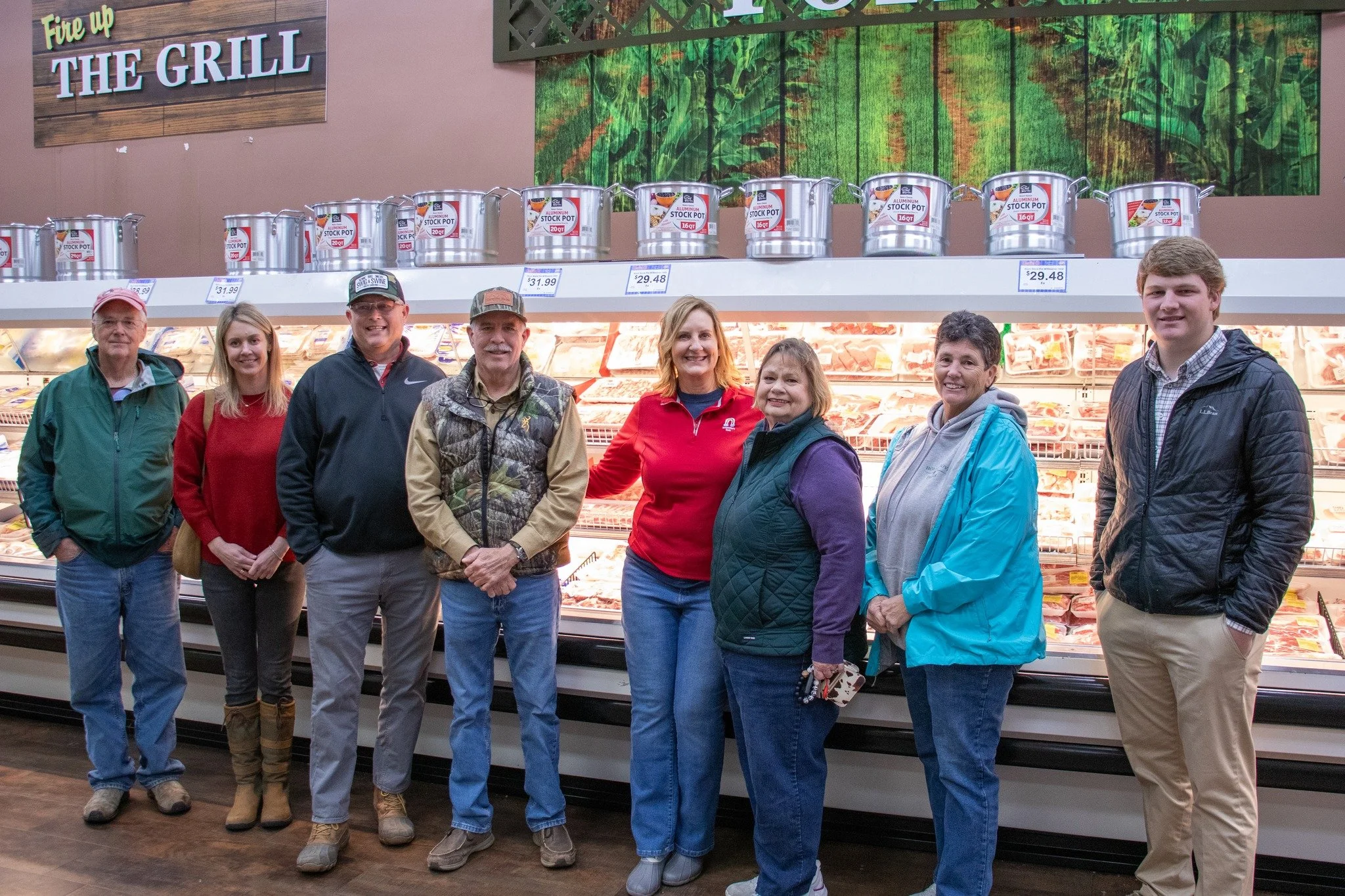 We love our North Carolina pork farmers and here is yet another reason why: This group of Wayne County pork farmers get together every year to make a large donation to their local charity. This year they partnered up with the @carlieciga  of Goldsbor