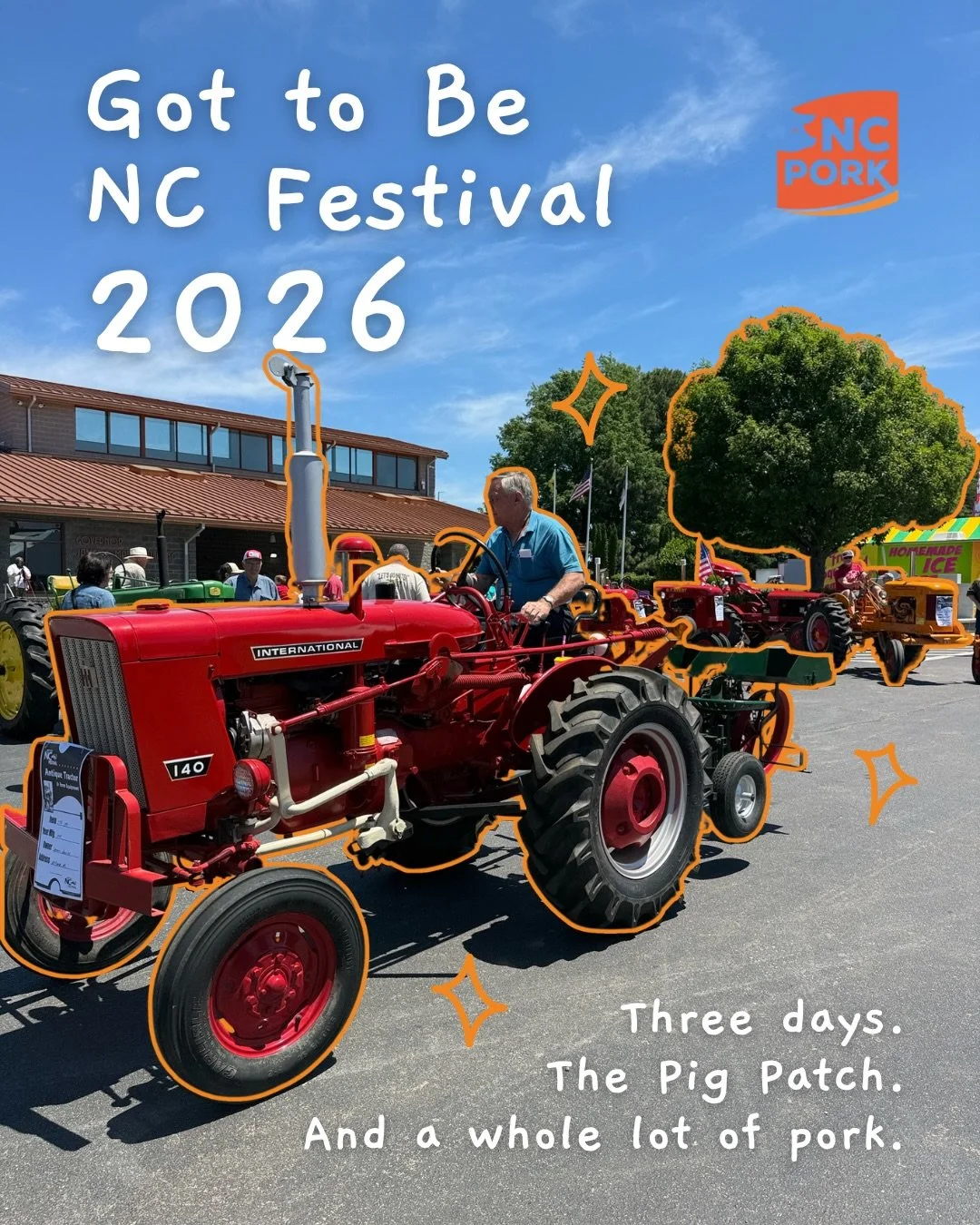 Piglets, good food, and a whole lot of NC pride. 

Got to Be NC Festival 2026 was everything we love about this state - real food, real farms, and real people who care about where it all comes from. From the Pig Patch to the pork samples, thank you t
