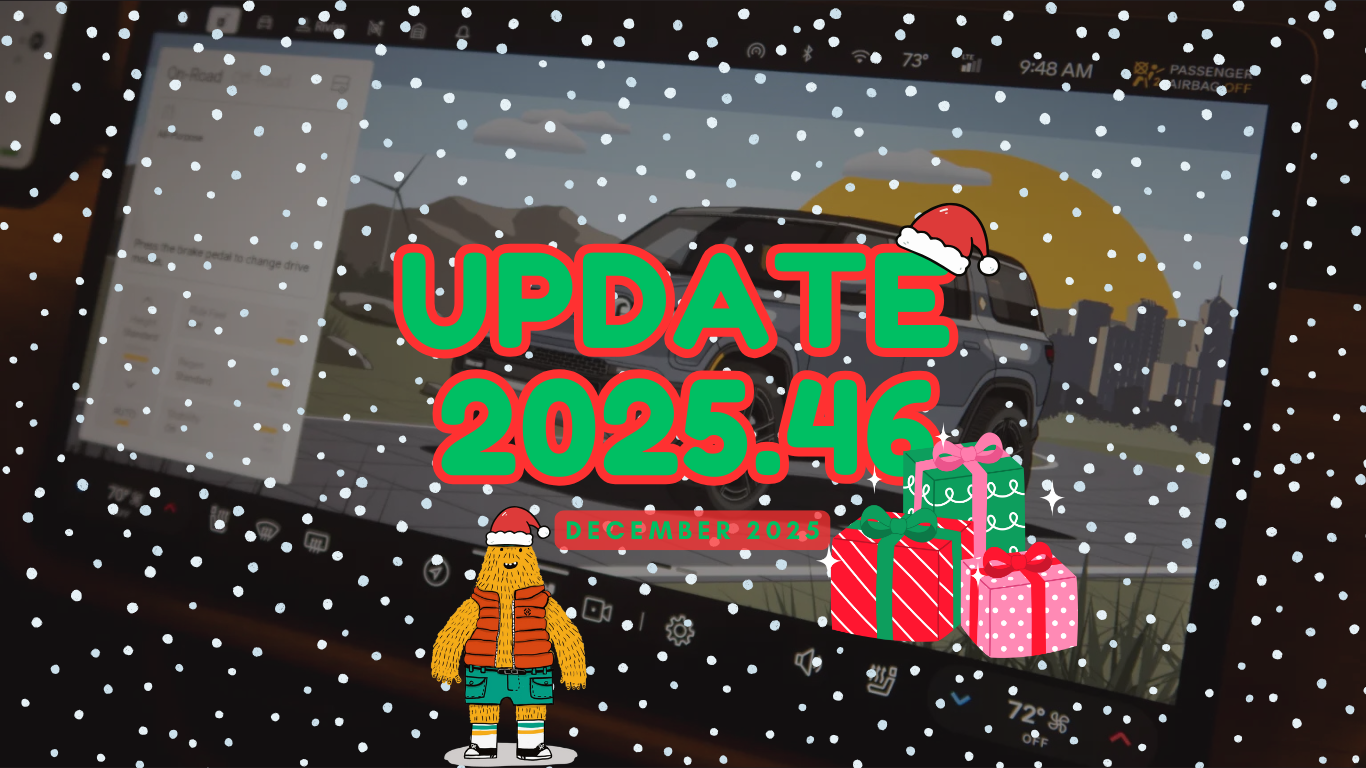 Rivian’s 2025.46 Software Update