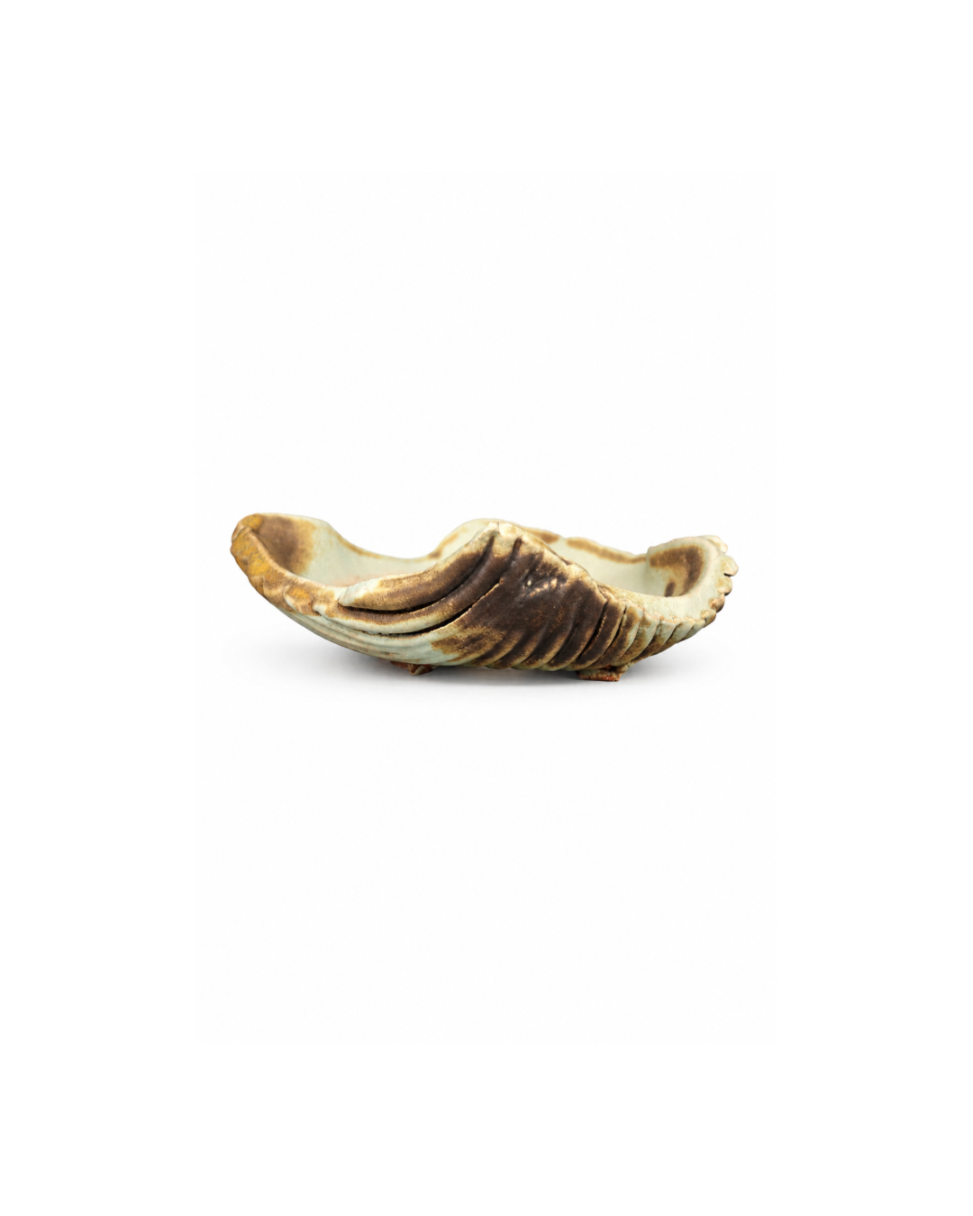 Akzent/Beistell Schale glasiert 10cm x 2,5cm