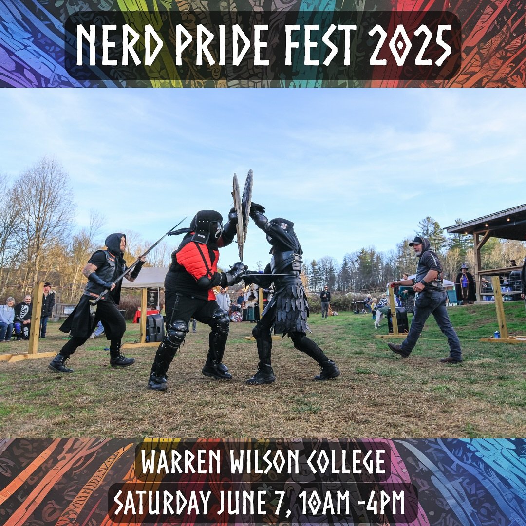 We&rsquo;re going to be at Nerd Pride Fest 2025 on Saturday with @ashevillephoenixfire 

Come see us at @warrenwilsoncollege on Saturday starting at 10AM to kick off Pride month with a celebration of the crossover between the LGBTQ+ community, neurod