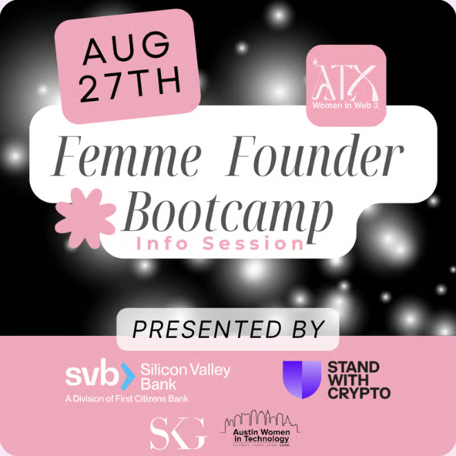 Femme Founder Bootcamp S2 - Info Session