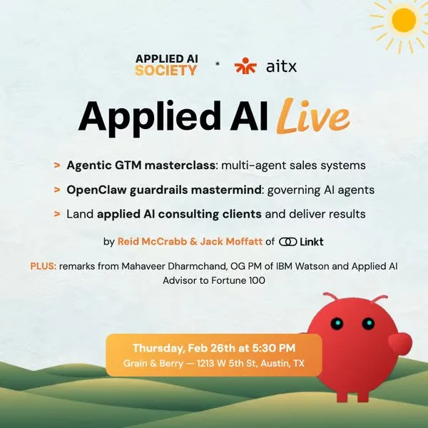 Applied AI Live #2: Agentic GTM Masterclass & OpenClaw Guardrails Mastermind
