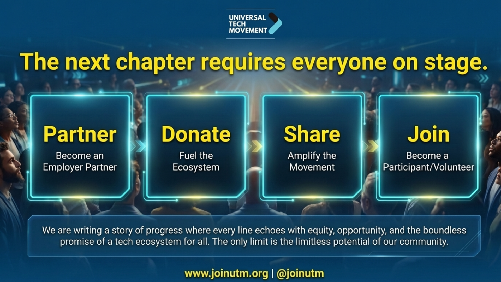 Moving Towards A Tech Ecosystem for All — Universal Tech Movement