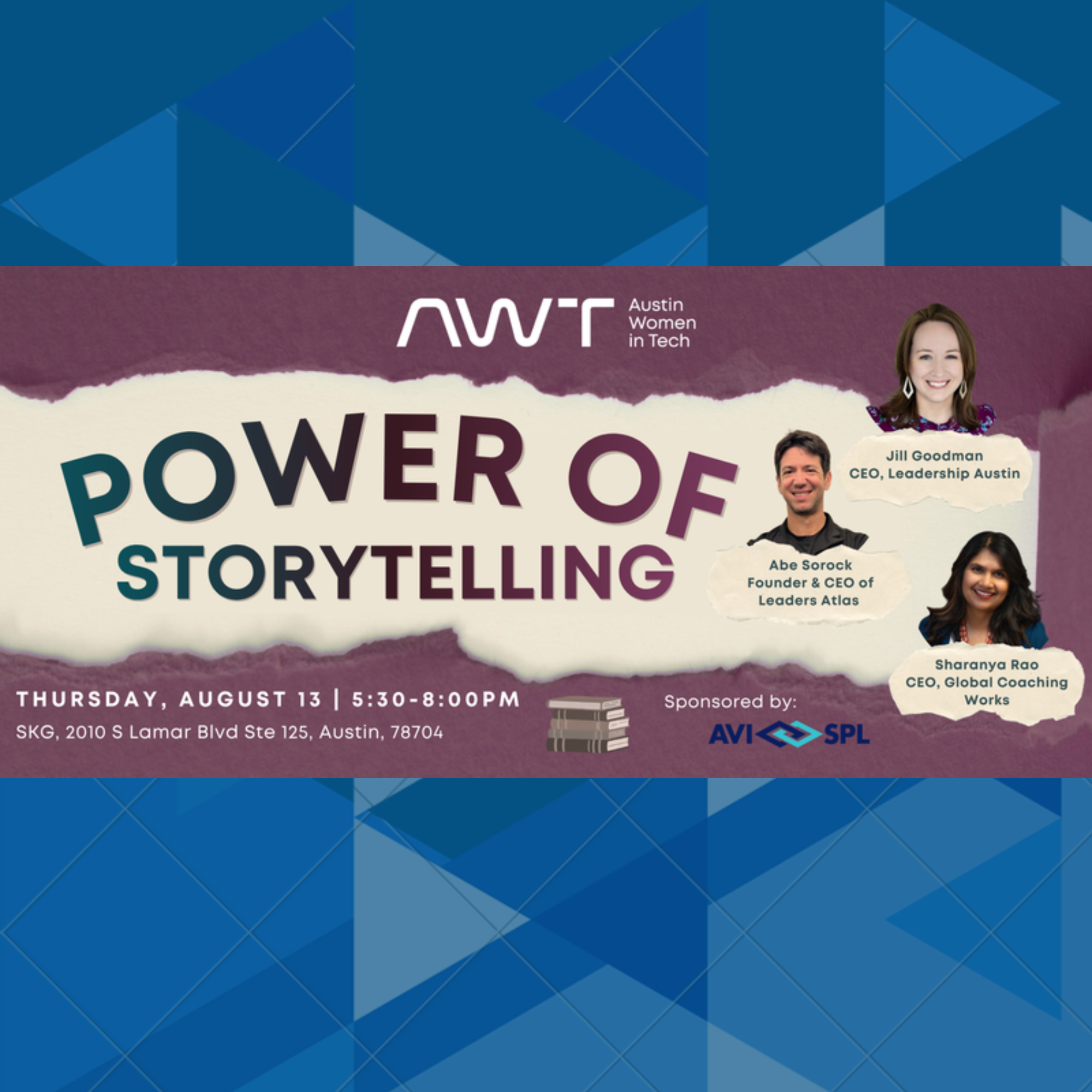 AWT's August Event: The Power of Storytelling