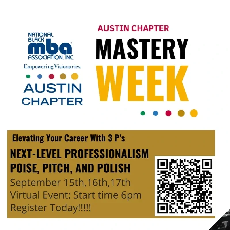  Mastery Week 2026: Elevating Your Career with the 3 P's, Poise, Pitch & Polish.