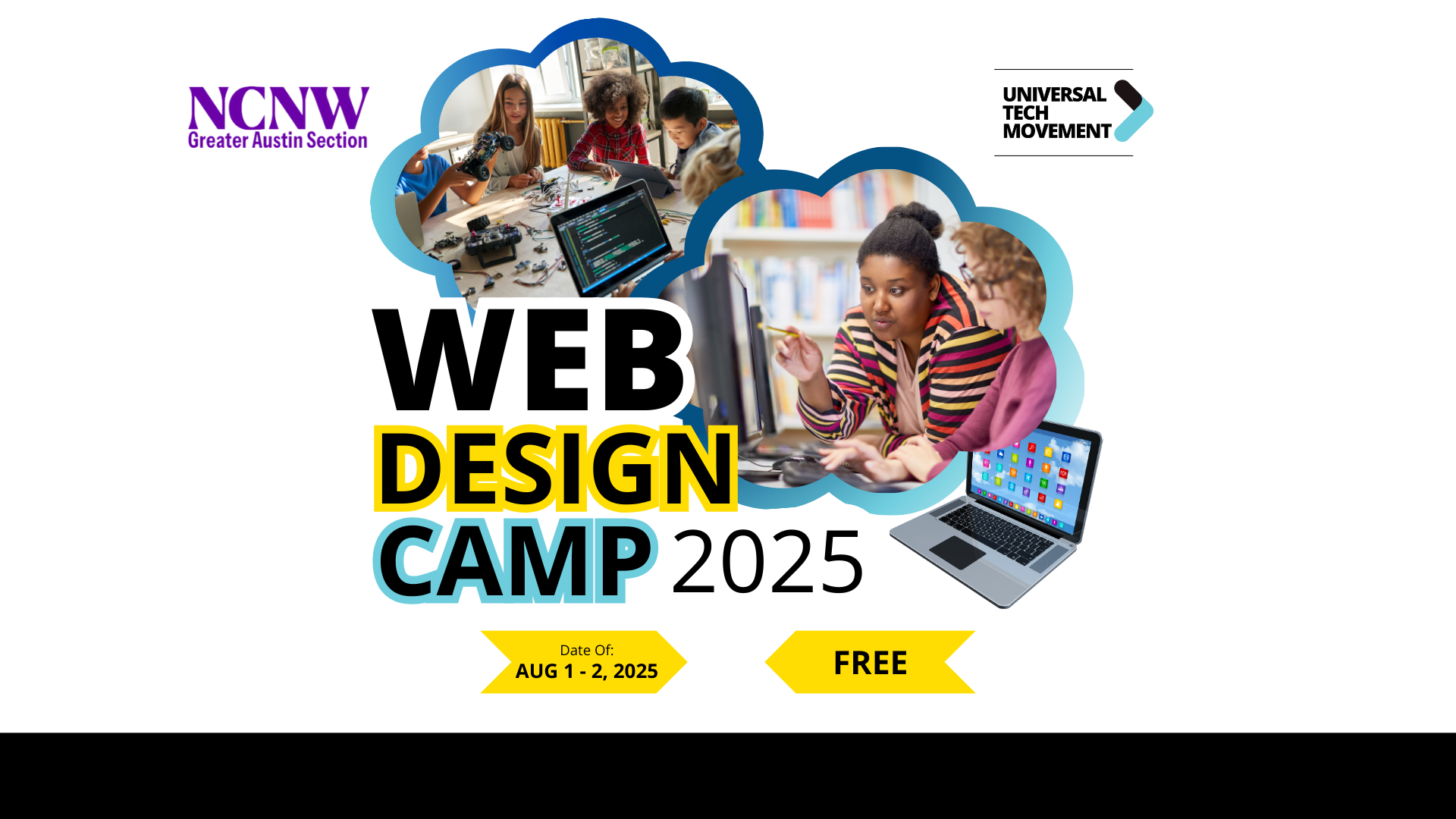Girls Web Design Camp — Universal Tech Movement