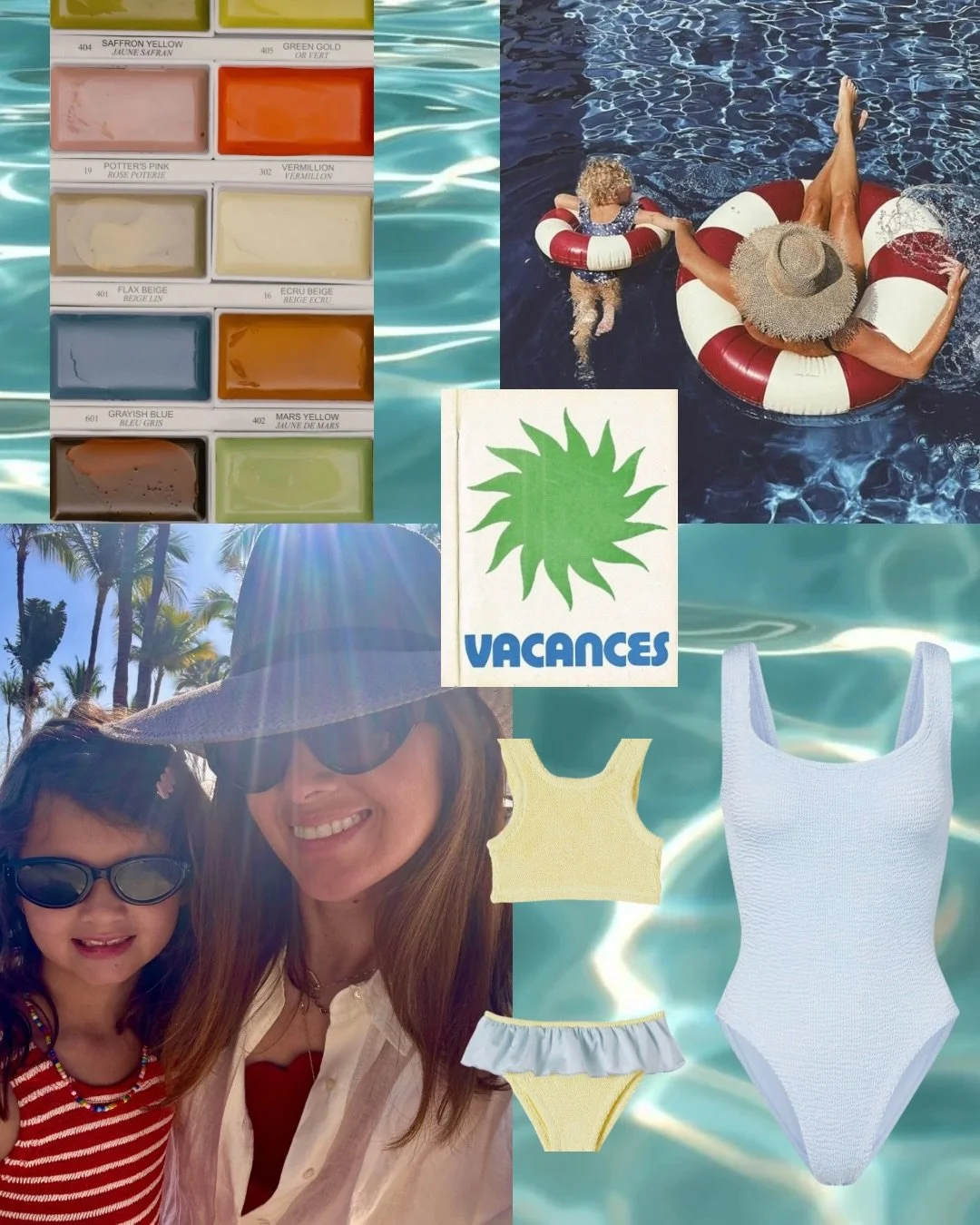 🥥🏝️ a spring break edit, styled the way I would for a client.
10 versatile pieces to mix and match, plus thoughtfully coordinated looks for your kids.

full edit is live on Substack. 
#springbreakedit #resortwear #springbreak #resortstyle
