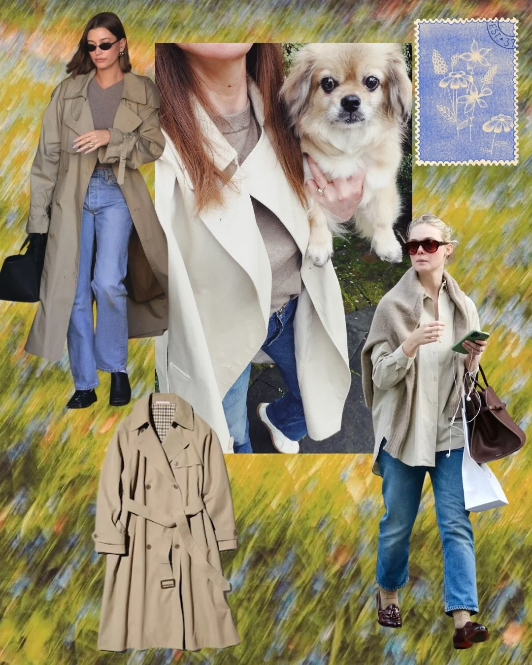 Retiring the puffer and officially entering trench season 🤎 

When winter layers start to feel heavy but spring hasn&rsquo;t fully arrived, one piece takes over: the trench. I&rsquo;m sharing the 12 pieces grounding my wardrobe right now - the ones 