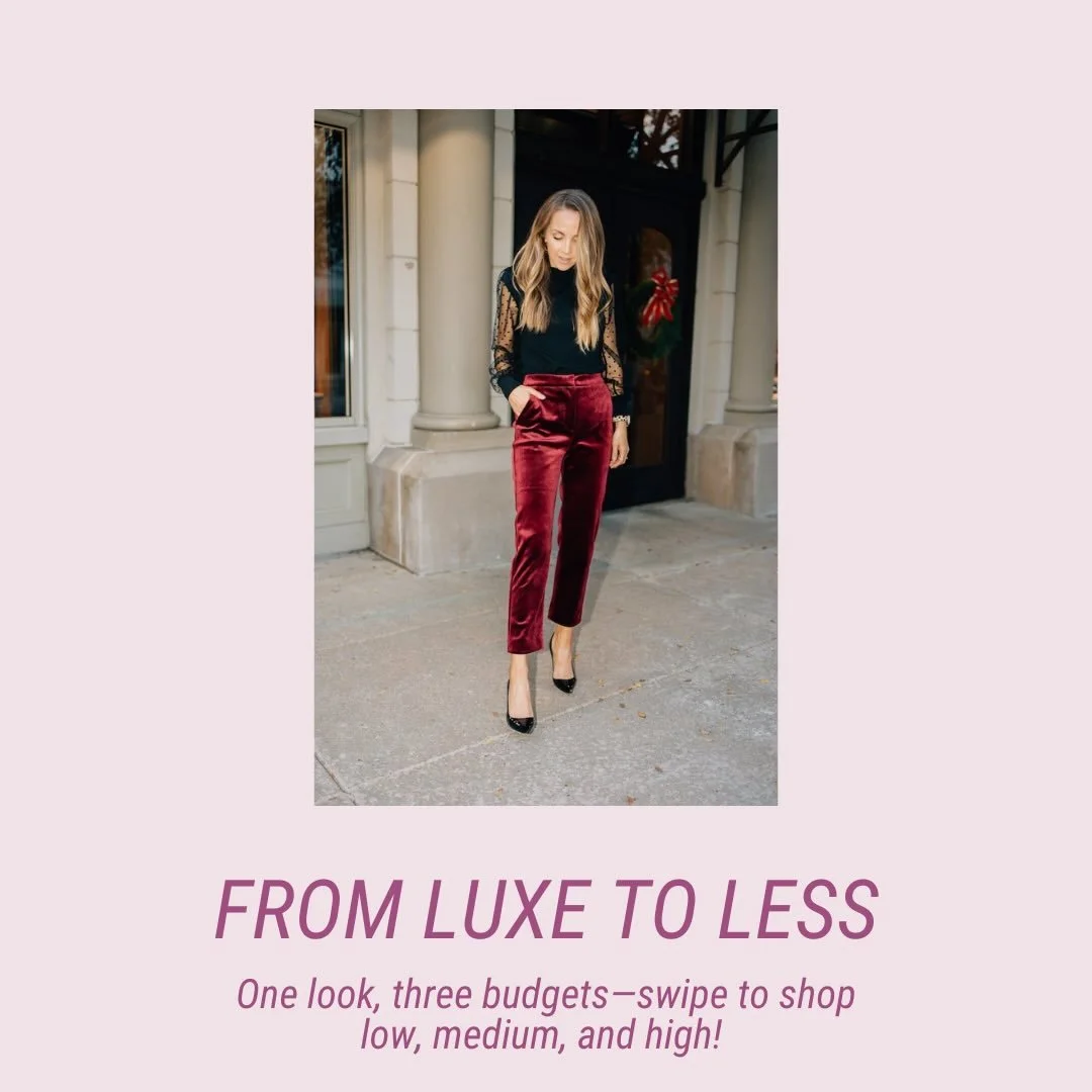 Same outfit. Different price points. No wrong choice!!

Whether you&rsquo;re saving, splurging, or mixing both, this look delivers the same polished feel. Link in bio to shop it low, medium, or high and make it yours. ✨

#StyledThreeWays #LuxeToLess 
