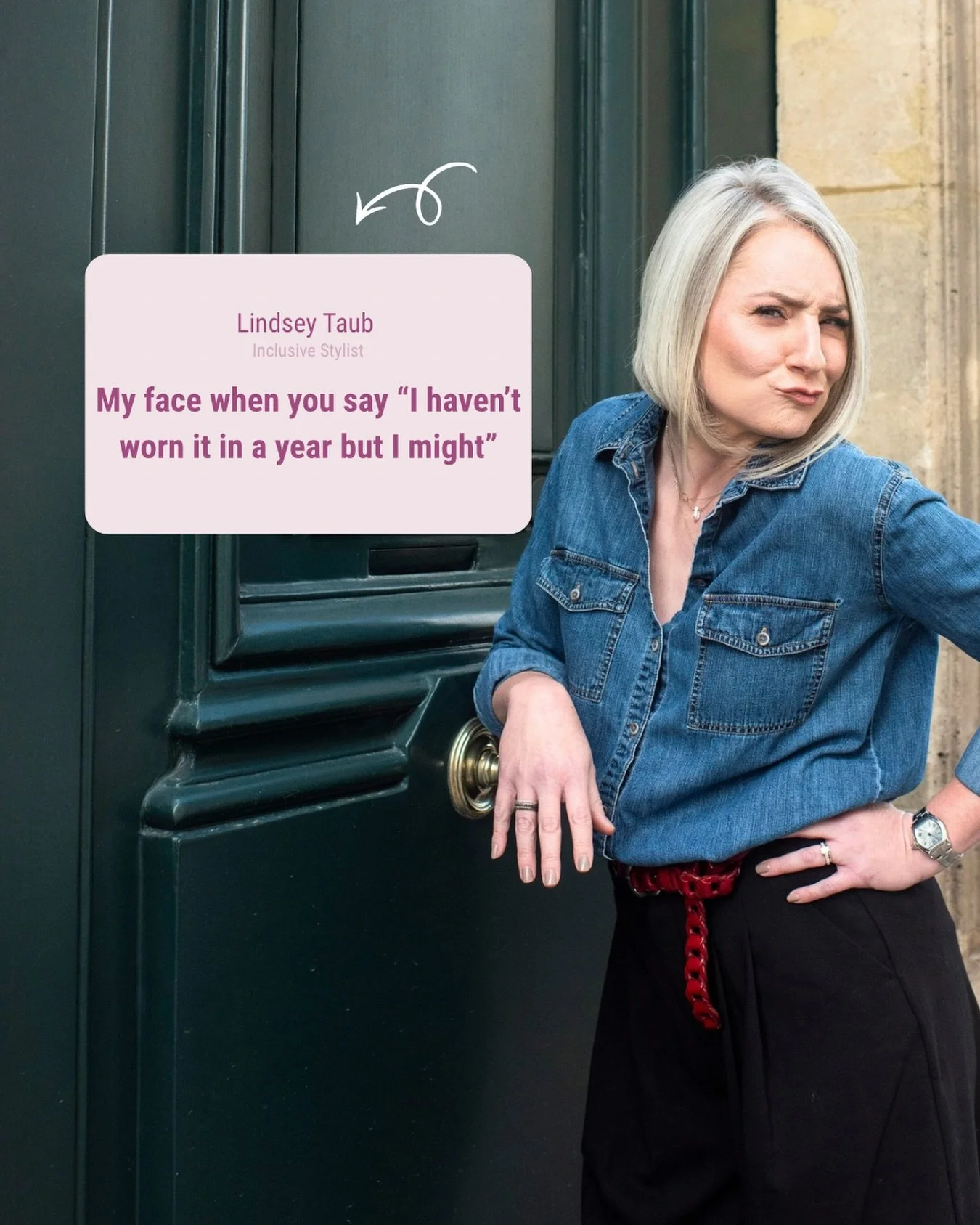 If it&rsquo;s been sitting in your closet for a year &ldquo;just in case&rdquo;&hellip; this is your sign. 👀

Sometimes the most freeing thing you can do for your style is let go of the pieces that no longer fit your life, body, or taste. Keeping it